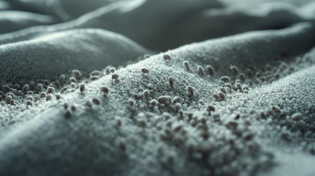 MITE-FREE® (Mite-Free Fabric Technology) ile artık bunlar geri kalıyor