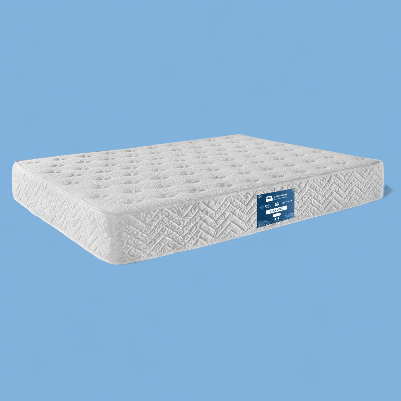 Uykumanya Uykucu Vera Visco ve Paket Yaylı Ergonomik Ortopedik Yatak