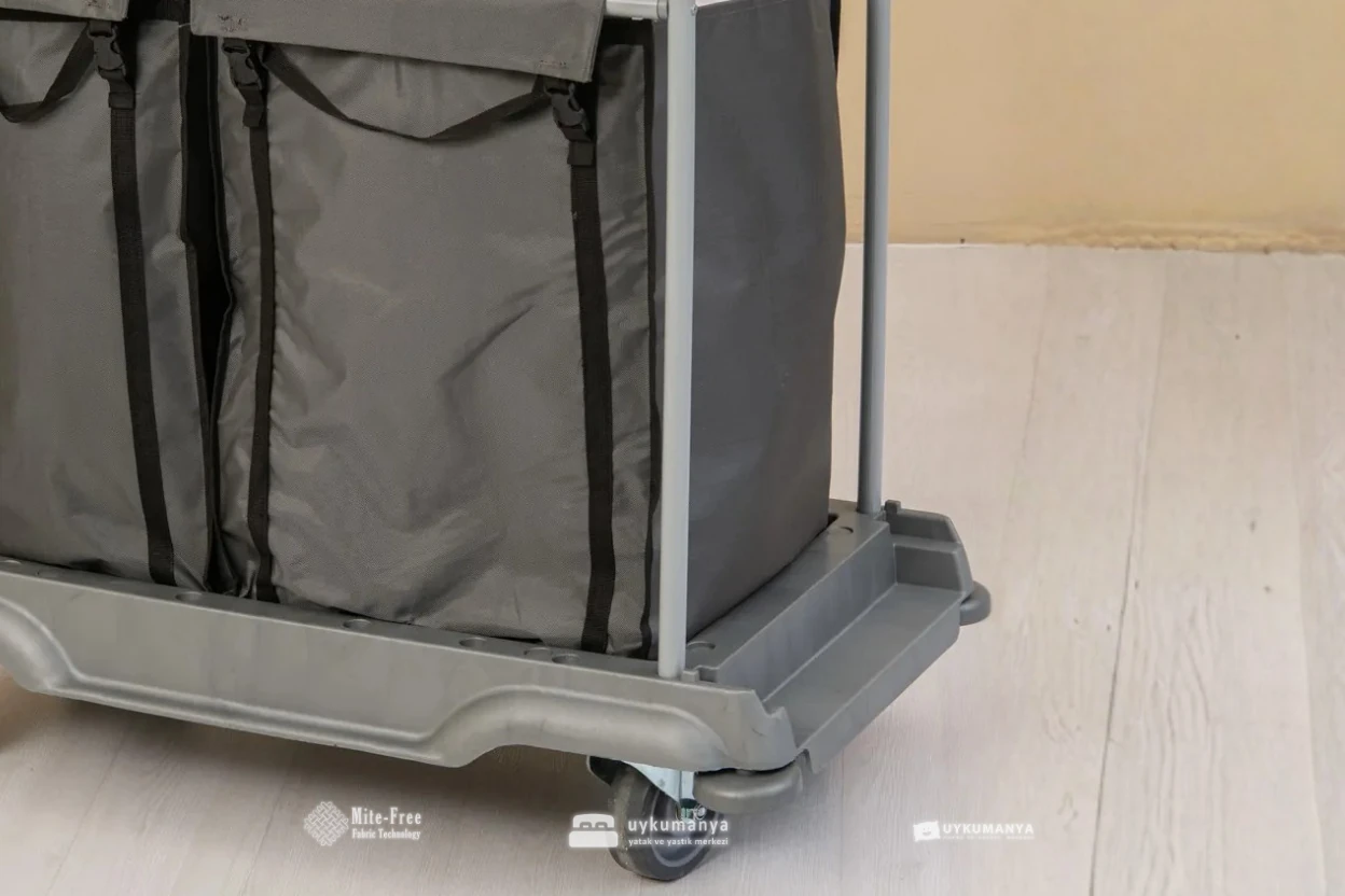 Uykumanya Otel Malzemeleri Çamaşır Toplama Arabası