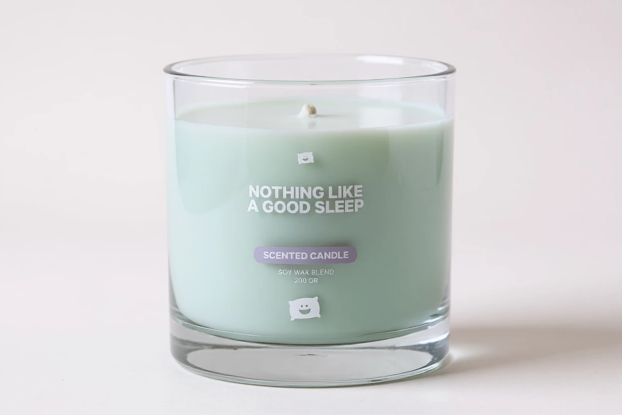 Uykumanya Derin Uyku Soya Mumu Deep Sleep Soy Wax Nothing Like A Good Sleep 200 Gr