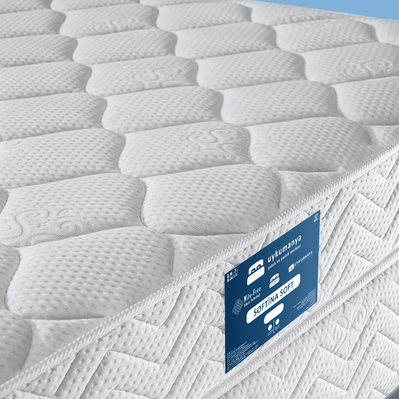 Uykumanya Uykucu Softina Soft Yaylı Ergonomik Ortopedik Yatak