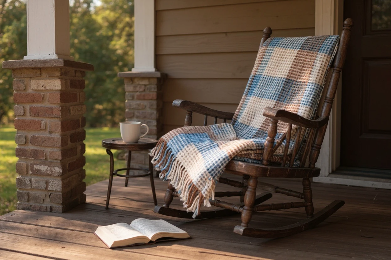 Uykumanya Uykucu Battaniye Scotch Waffle Battaniye Ekose Battaniye Çift Kişilik 200x220 cm Krem