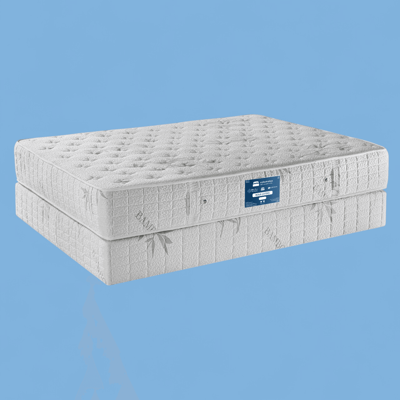 Uykumanya Uykucu Nola Lateks ve Paket Yaylı Ergonomik Ortopedik Yatak