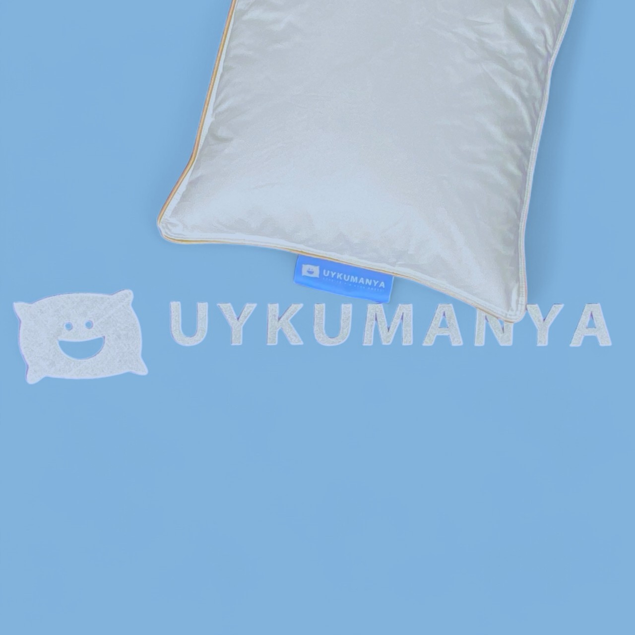 Uykumanya Uykucu Bebek Serisi Orinal Kaz Tüyü Antibakteriyel Tüy Geçirmez Kaz Tüyü Yastık 30 Gıdık 35cm x 45cm