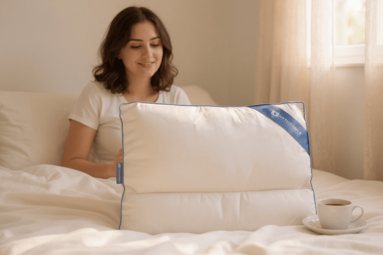 Uykumanya Medical Series Promed Maxi Boyun Fıtığı, Boyun Düzleşmesi ve Uyku Apnesi Medikal Ortopedik Yastık - 60x40/14 cm