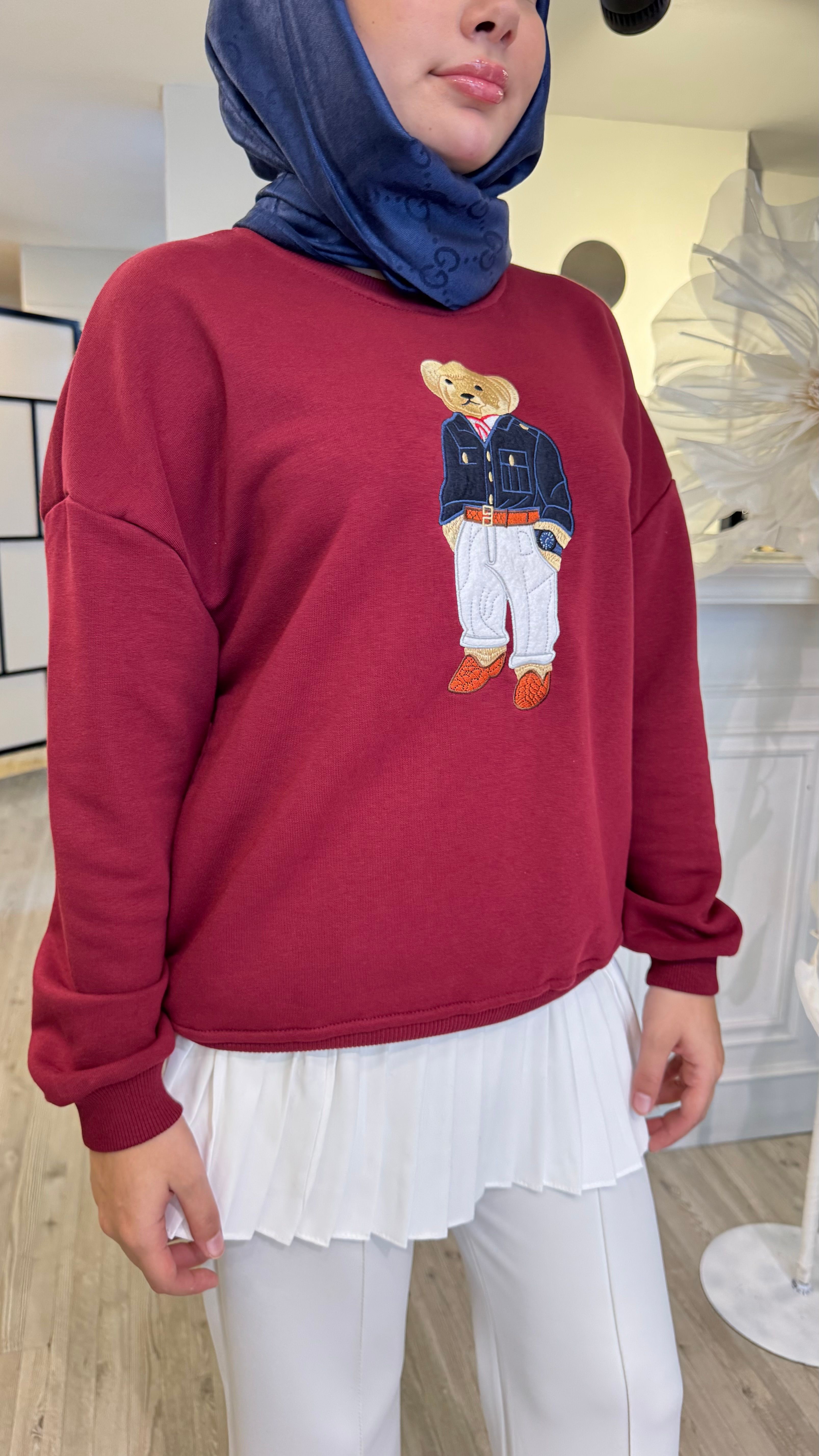 Ayıcıklı Sweat 