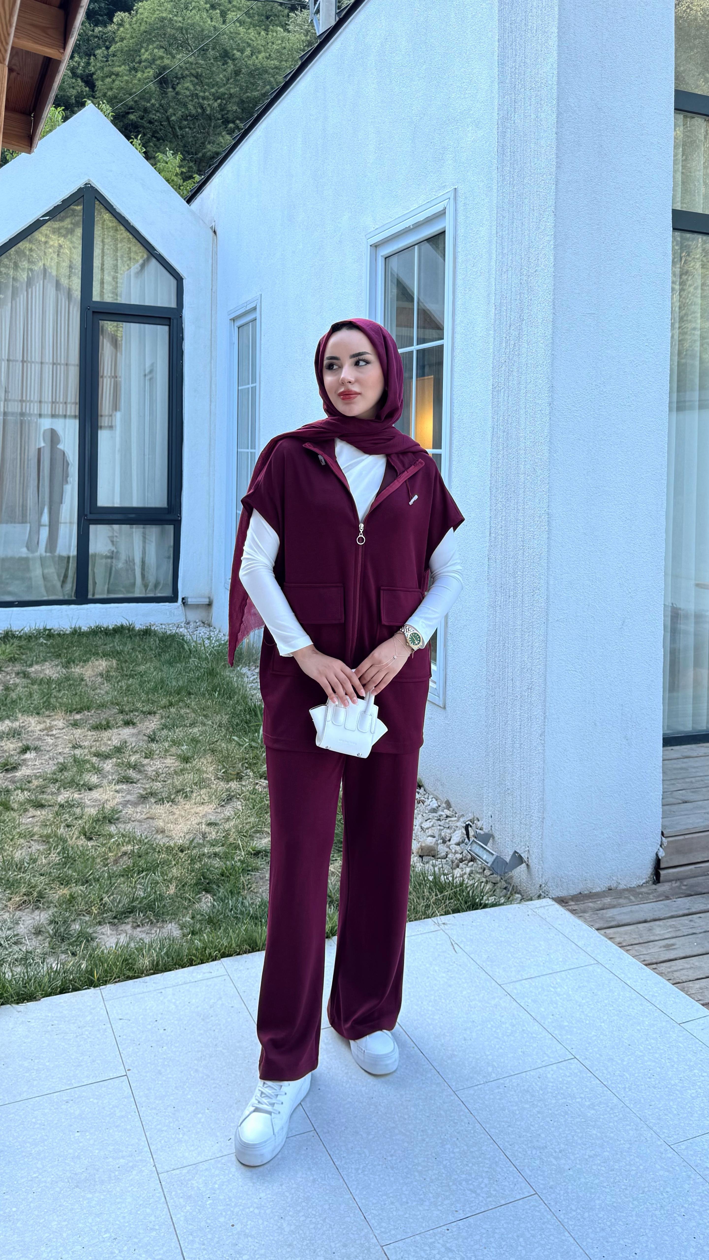Serra Oysho Takım - Bordo
