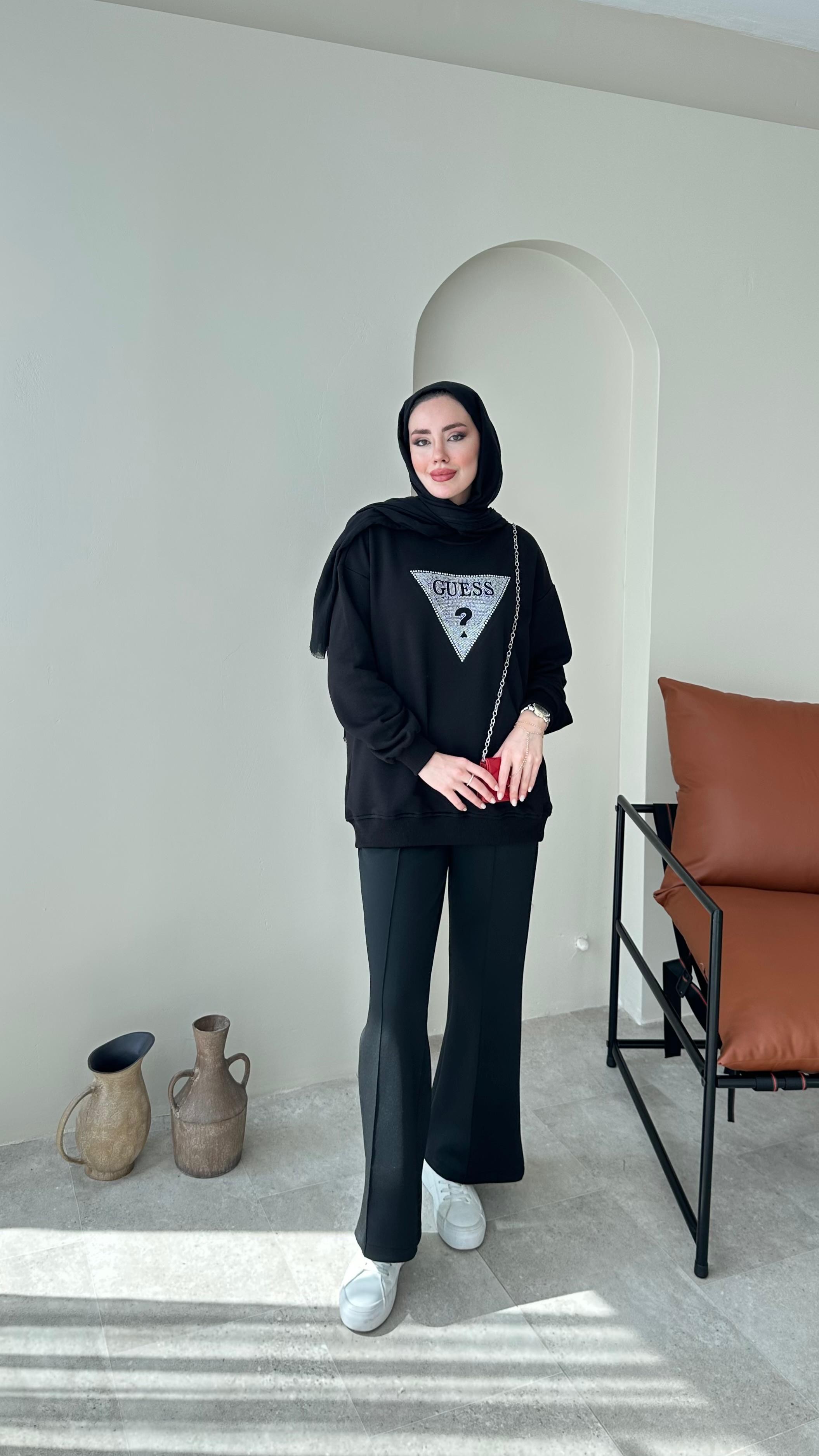 Muadil Sweat - Siyah