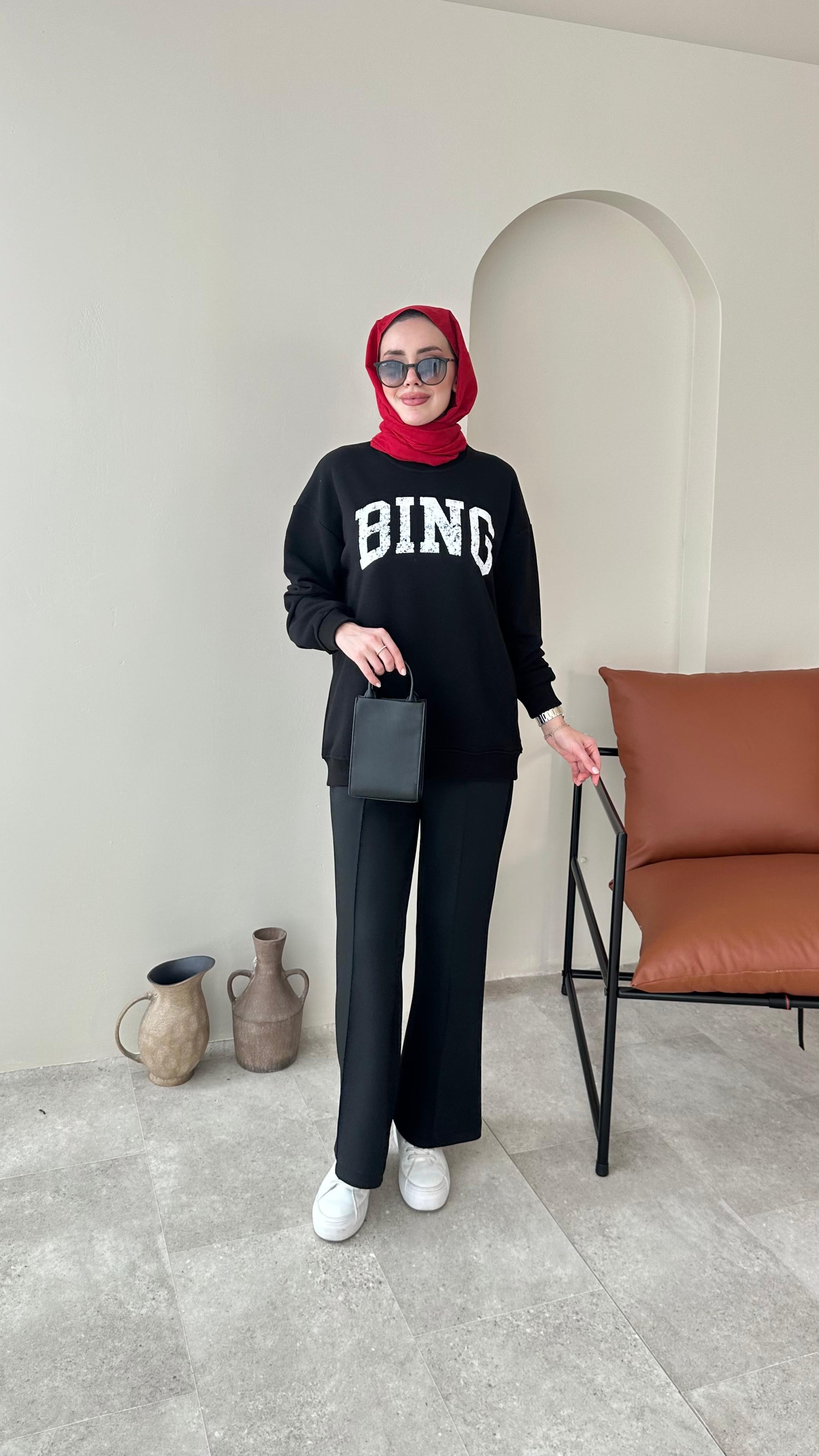 Muadil Sweat - Siyah