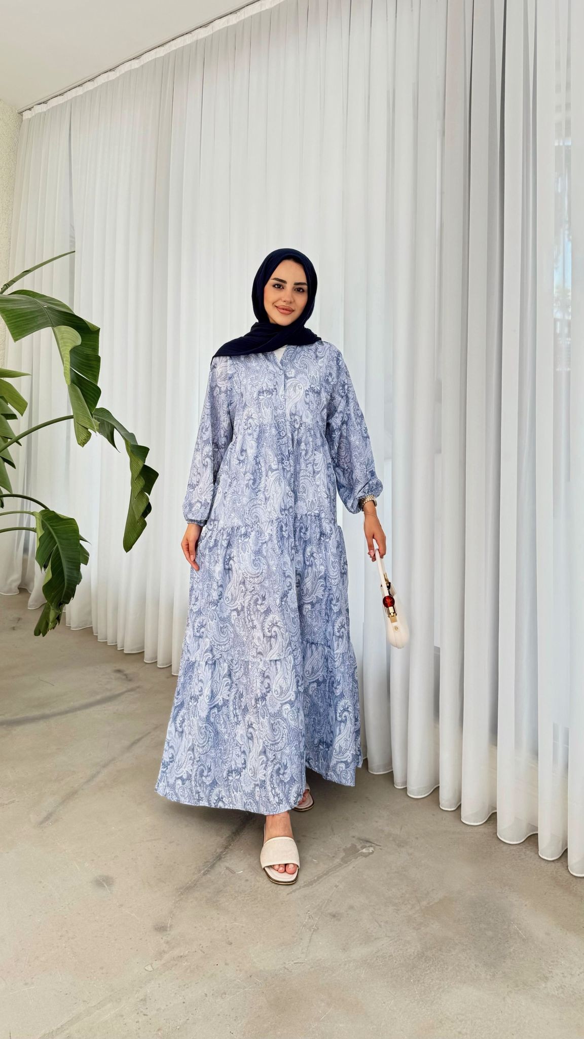 ARYA ELBİSE - Mavi