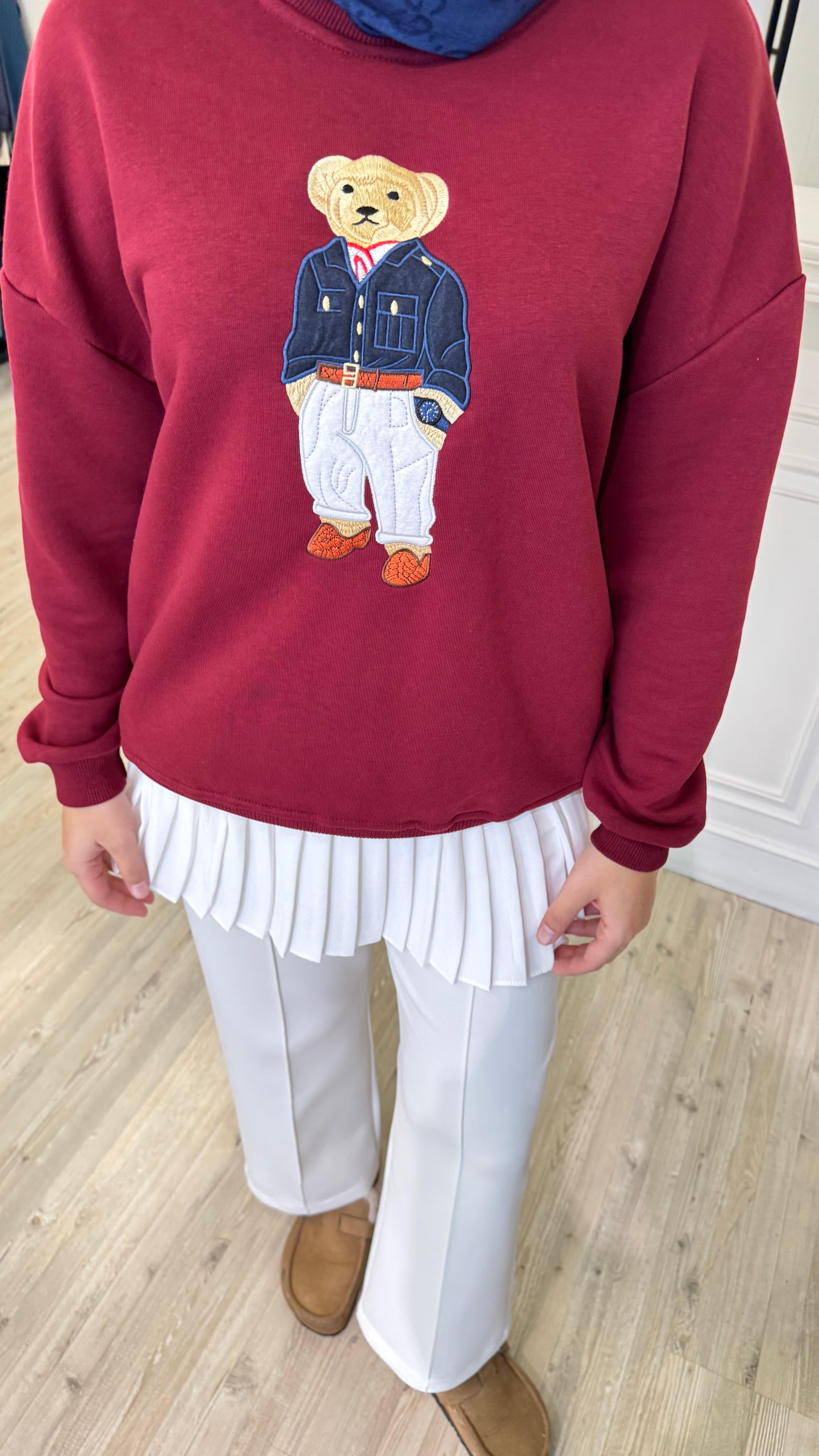 Ayıcıklı Sweat 