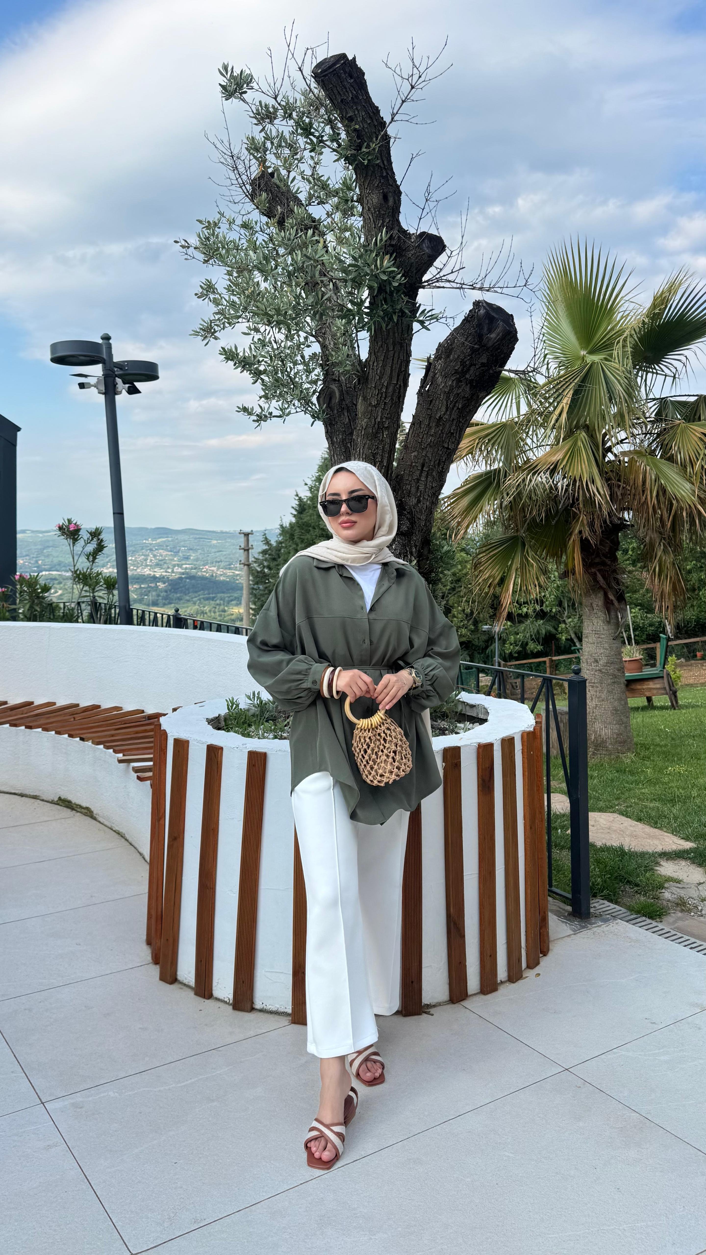 Mino Gömlek - Haki