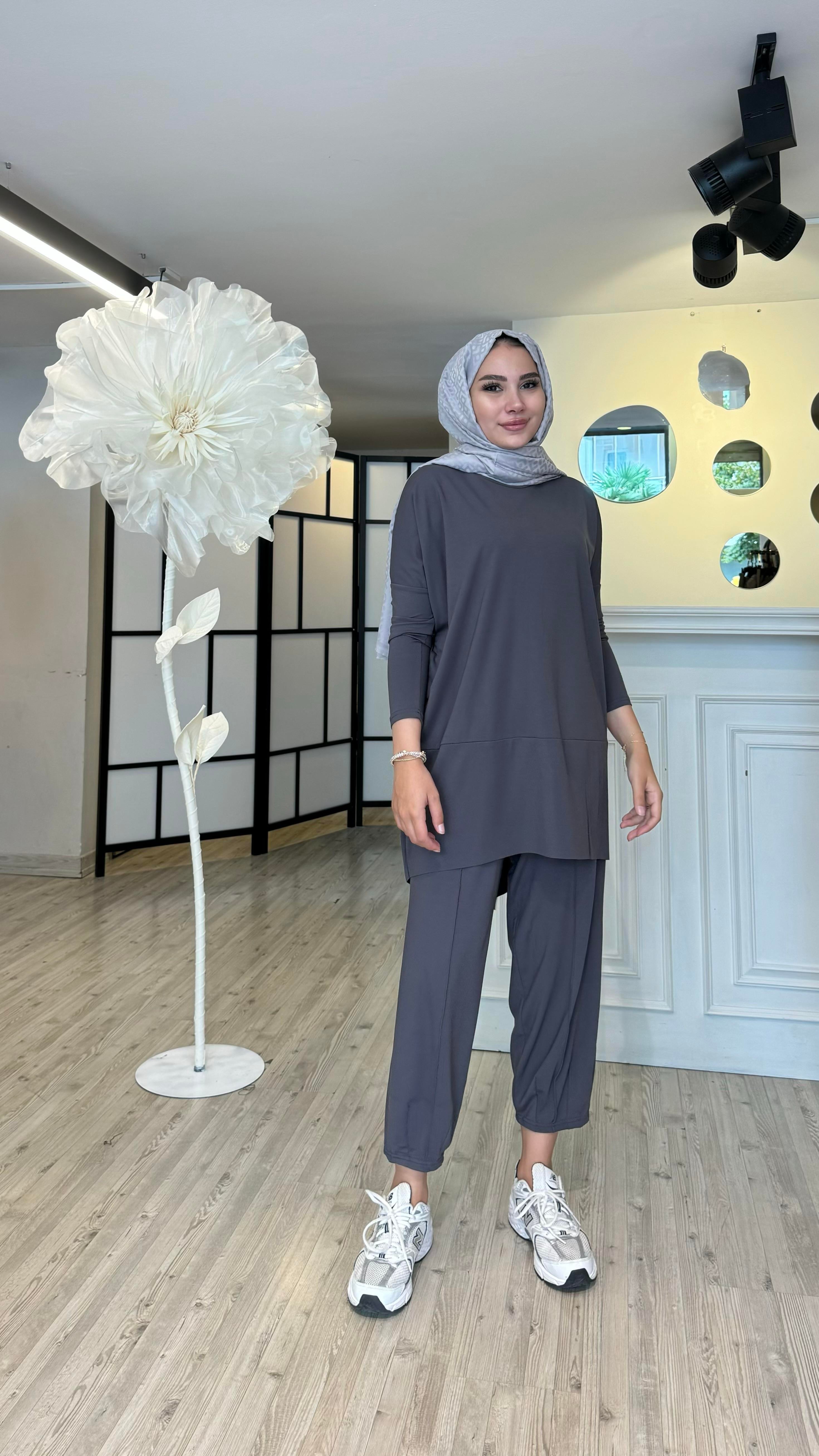 Bambu Kumaş Takım (ANTRASİT)