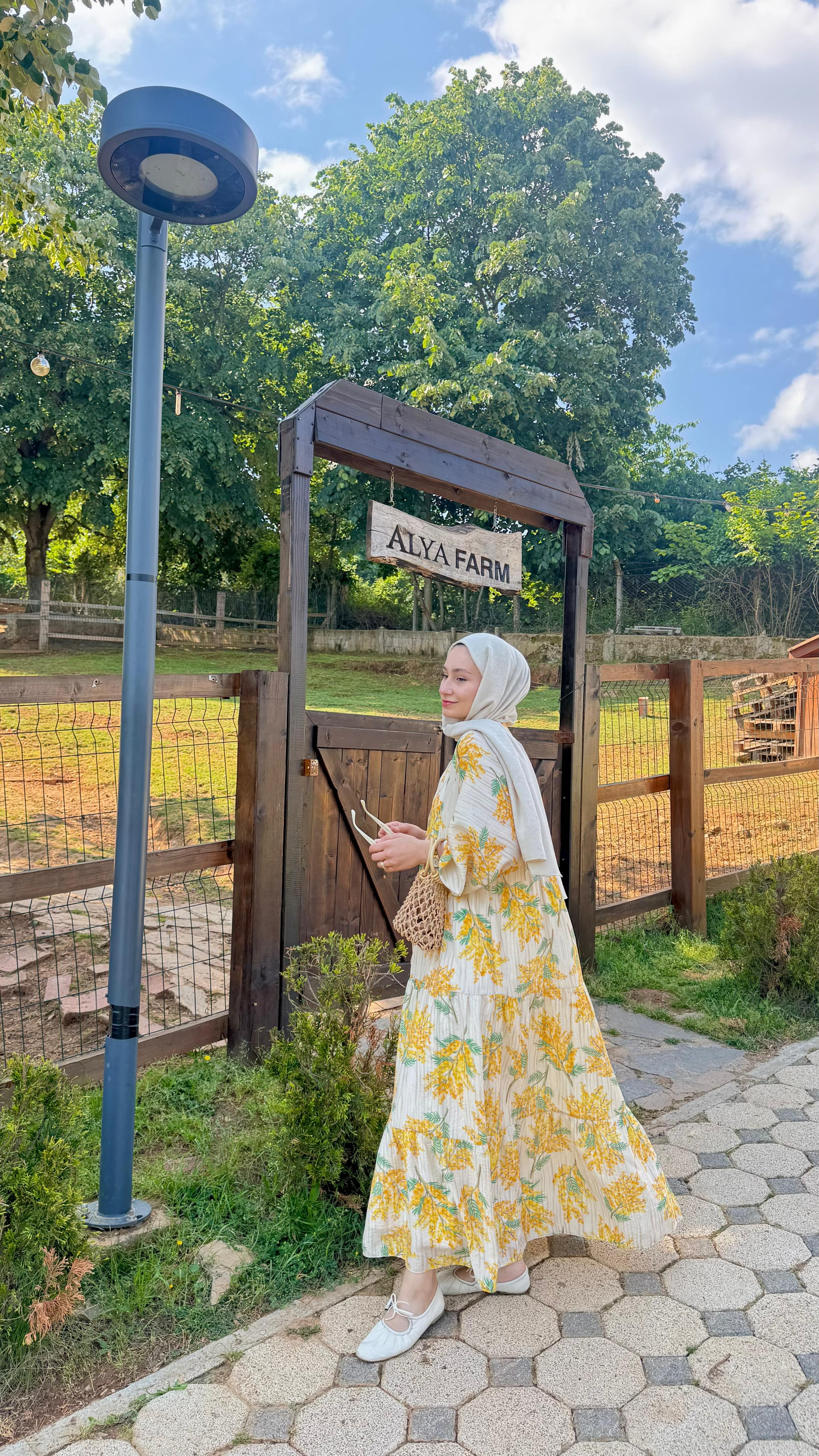 Alya Elbise - Sarı