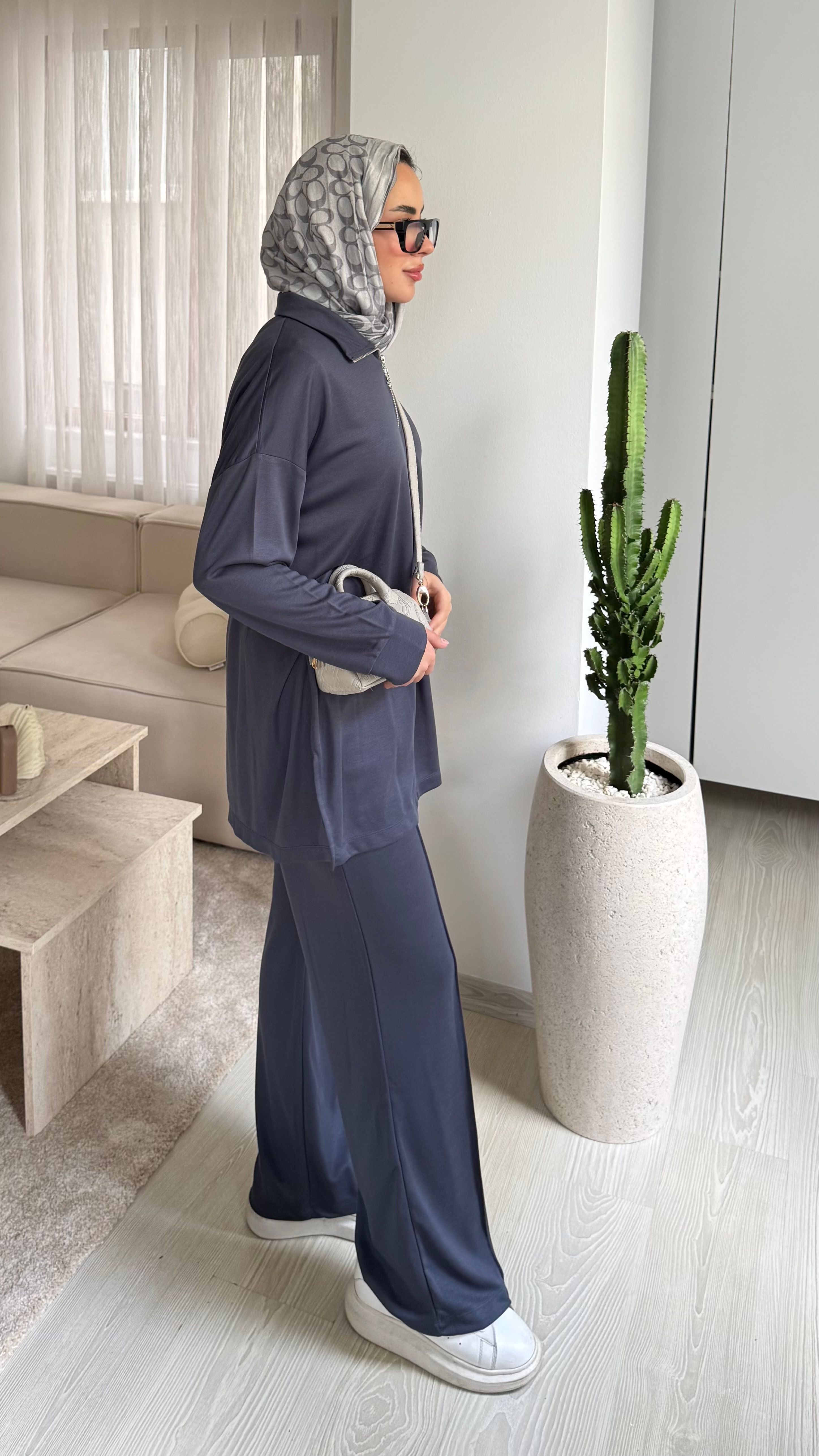 Fermuarlı Basic Takım