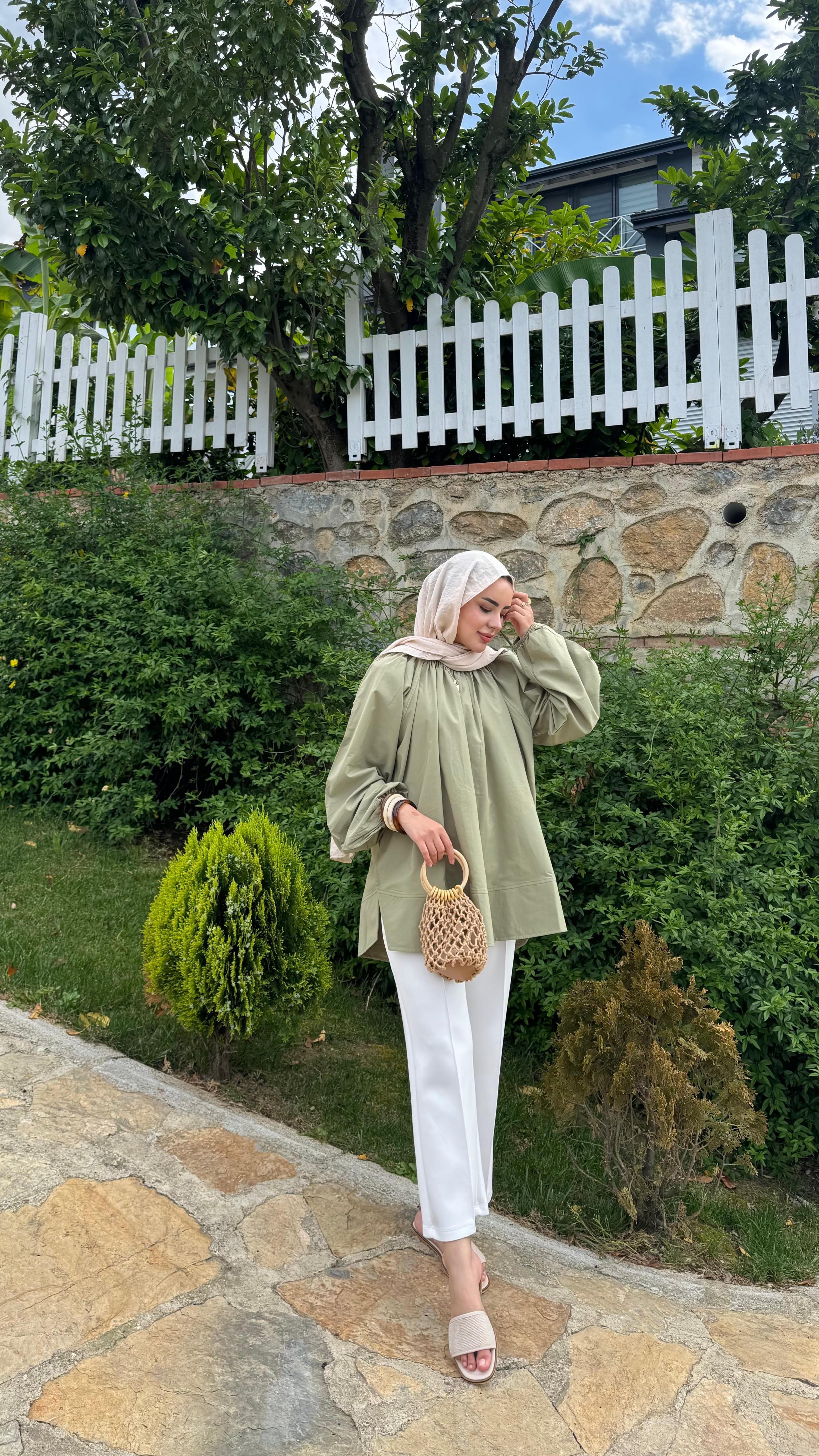 Aya Gömlek - YEŞİL