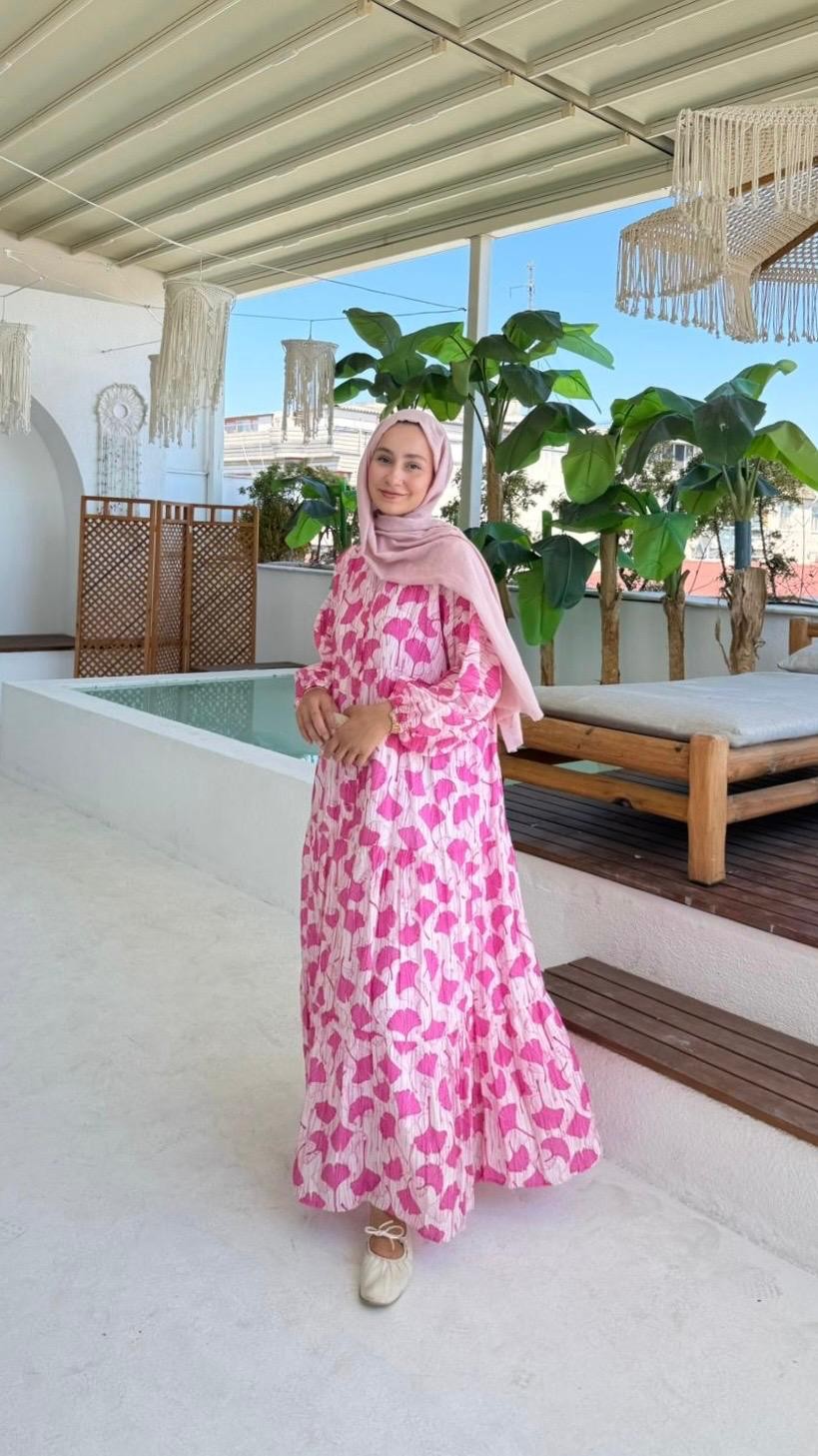 MİLA ELBİSE - Pembe