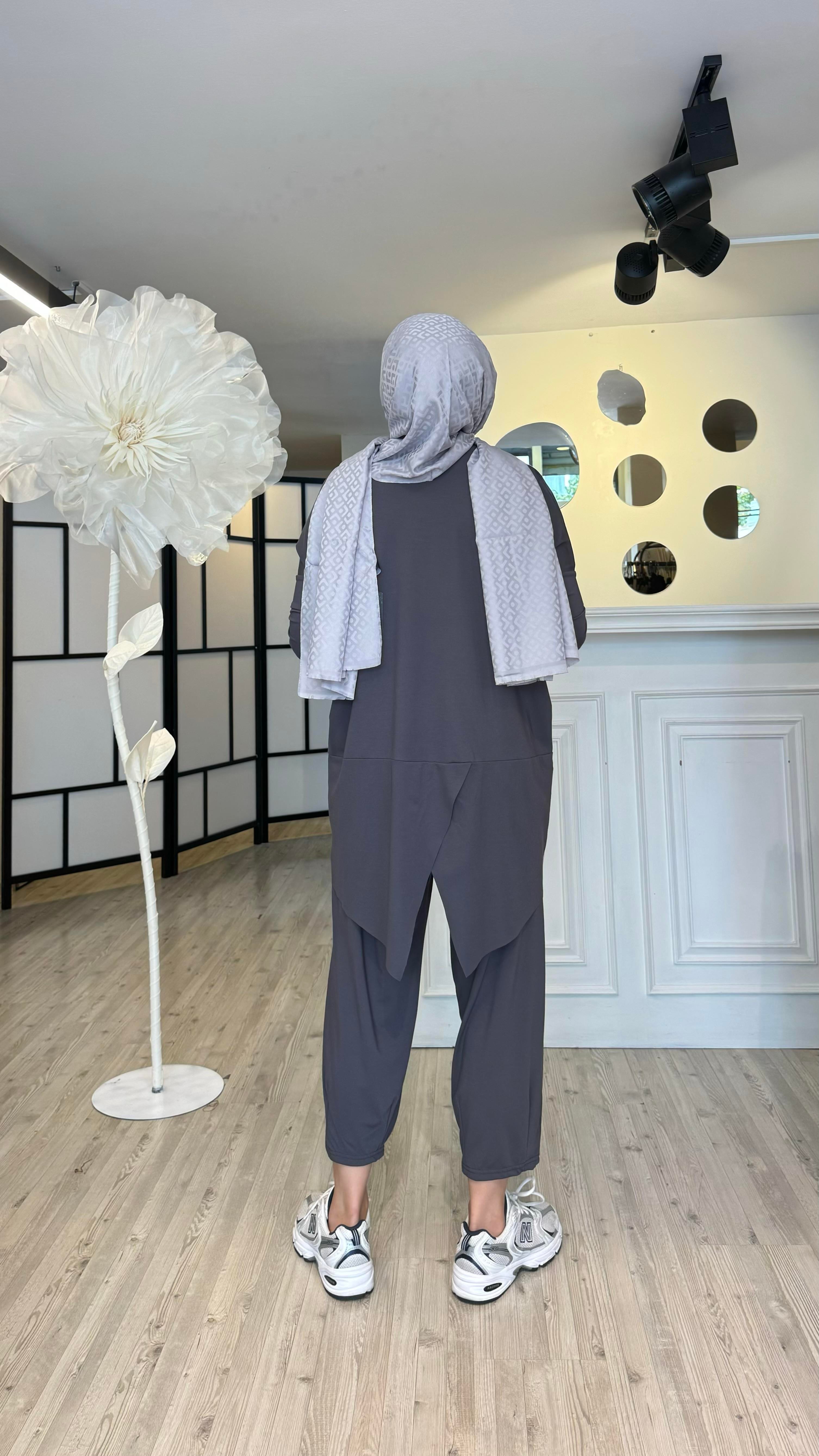 Bambu Kumaş Takım (ANTRASİT)