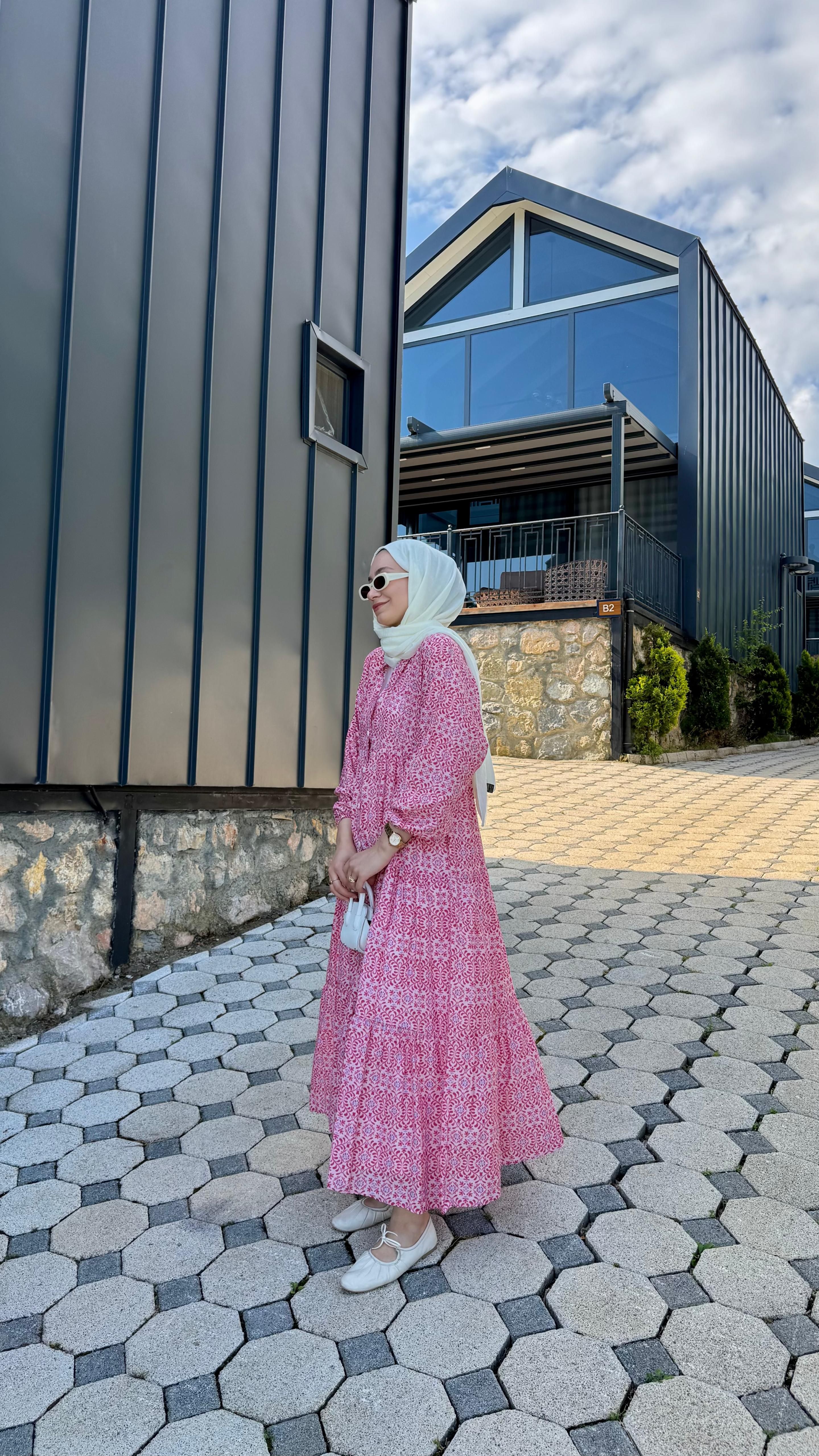 Rüya Elbise - Pembe