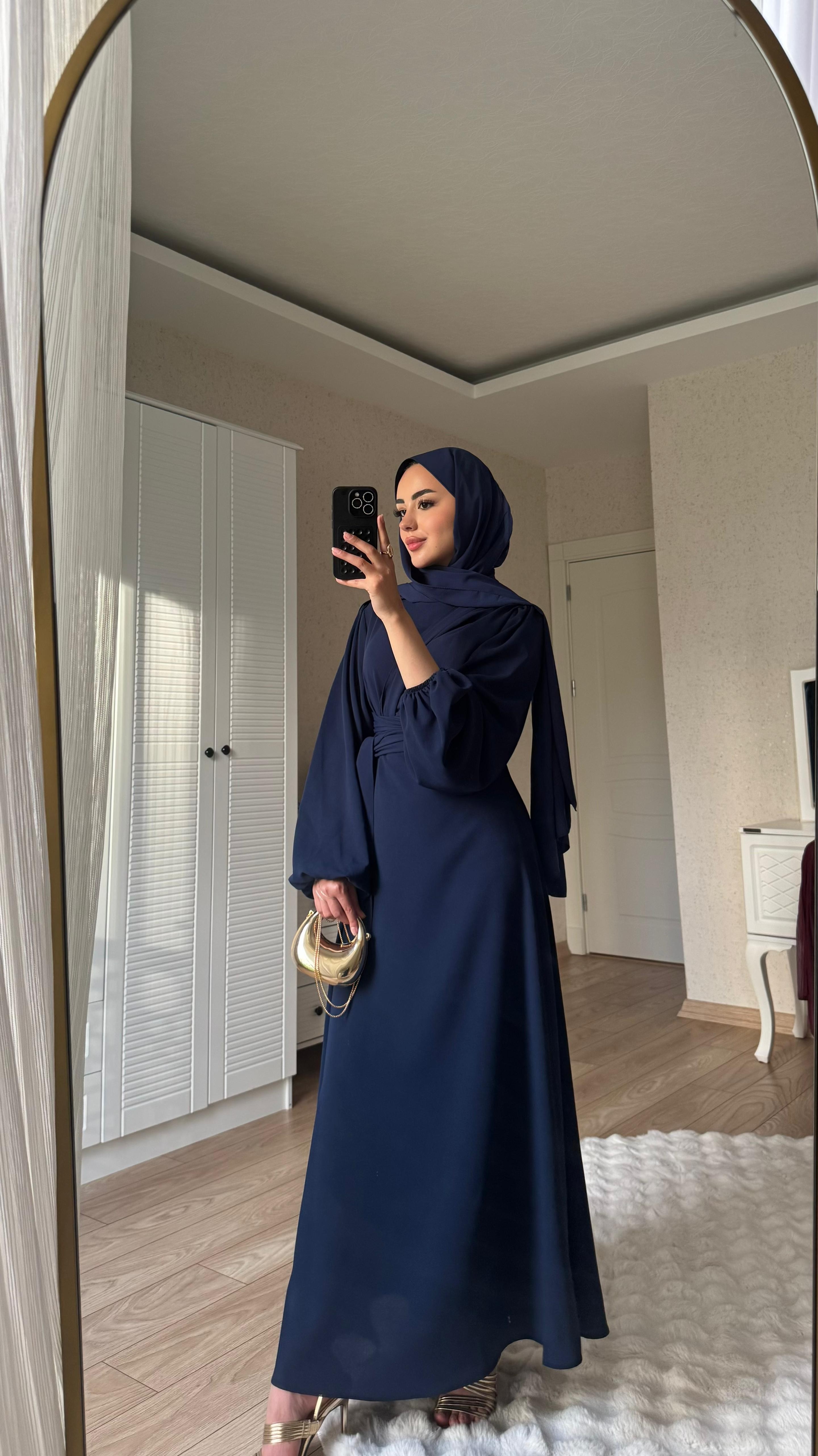 Viyana Bağlamalı Elbise