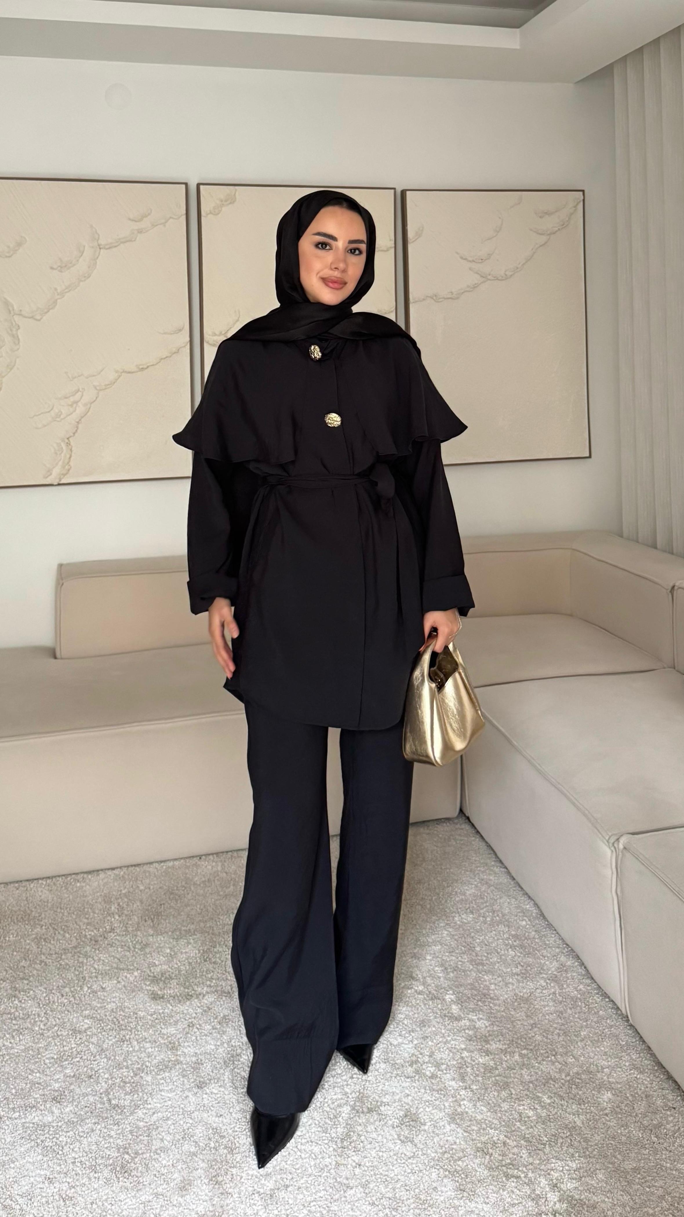 Clara Modal Takım - Siyah