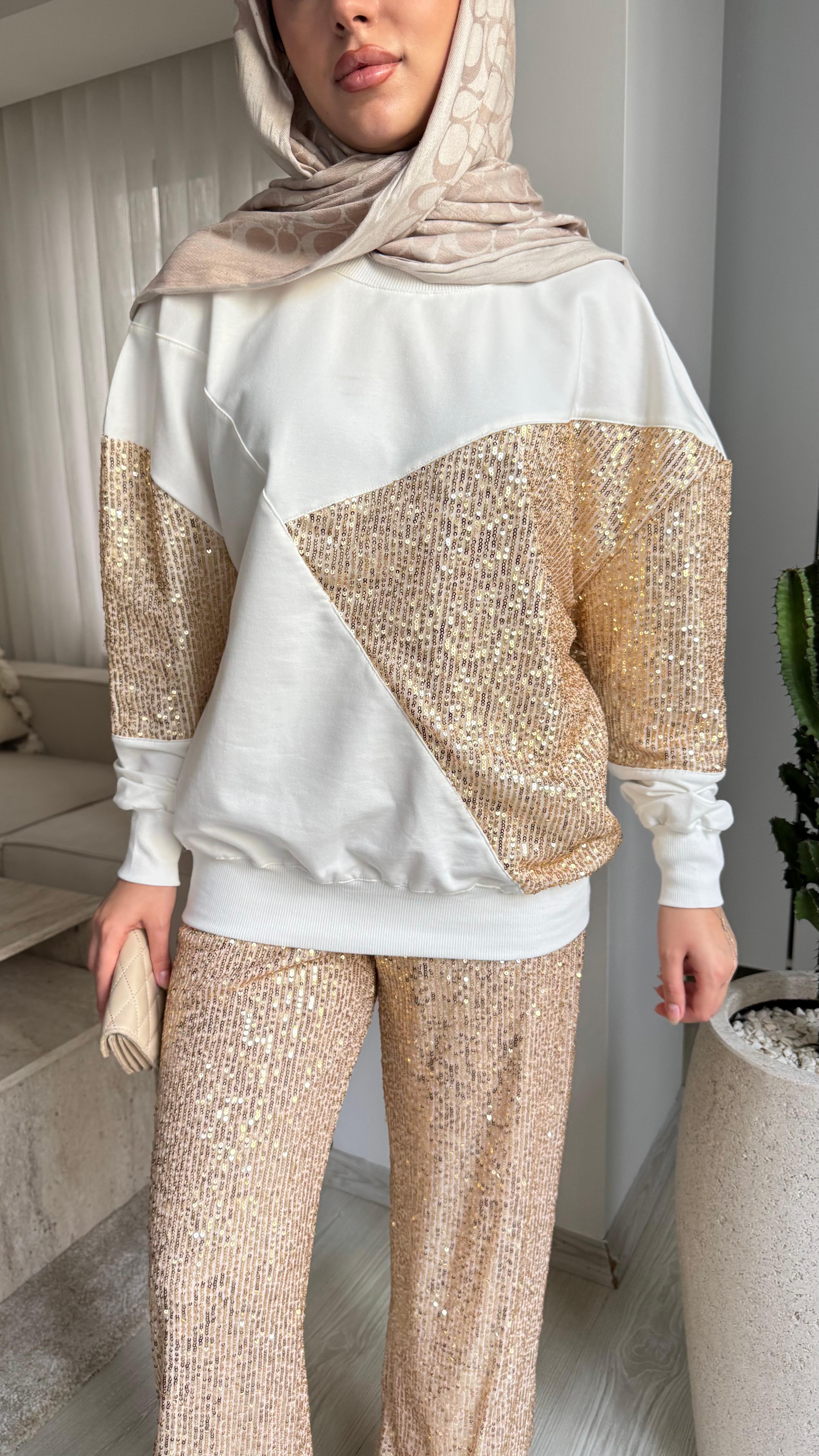 Pullu Sweat - Gold