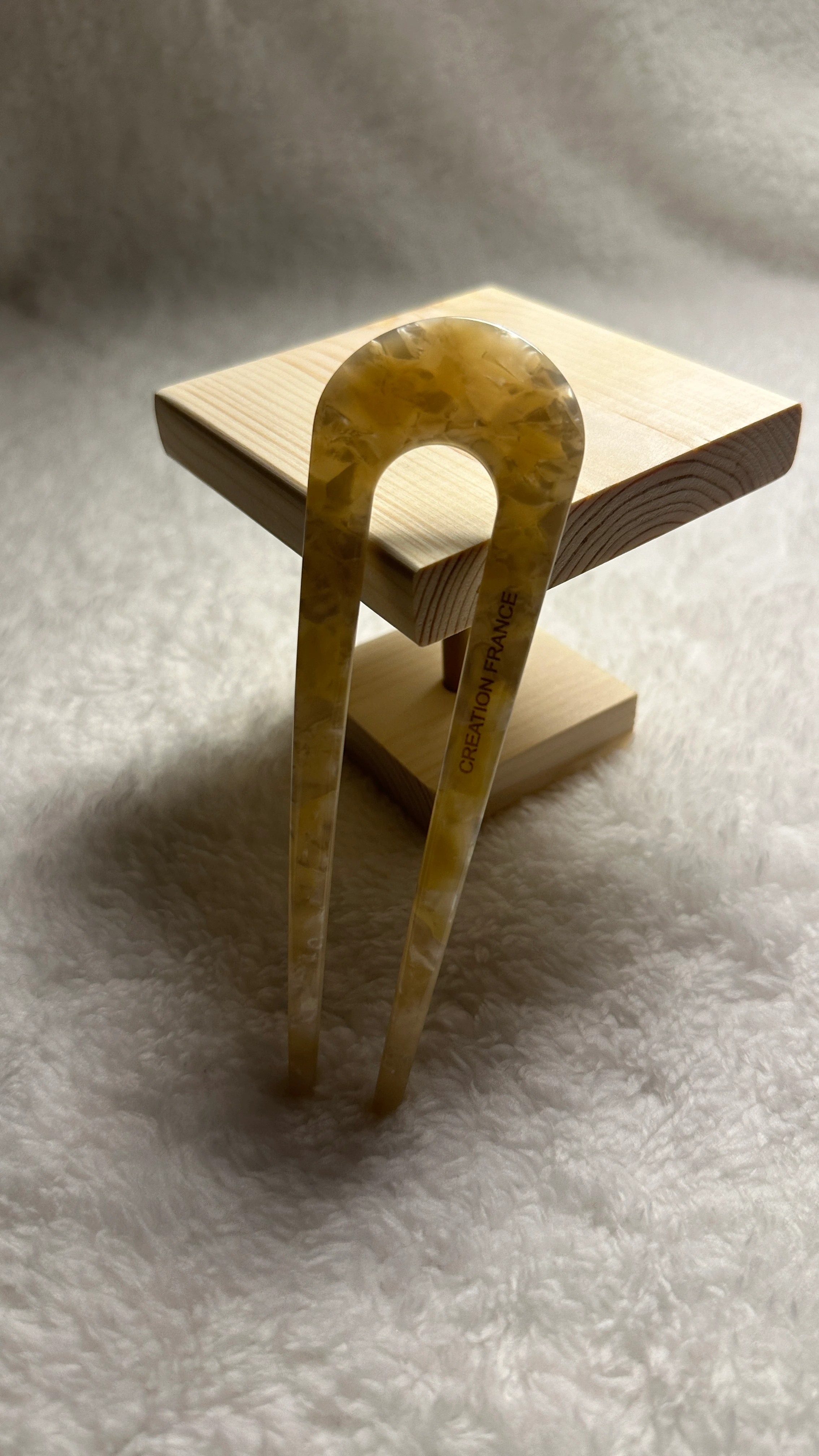 Çatal İnci Fransız Saç Tokası