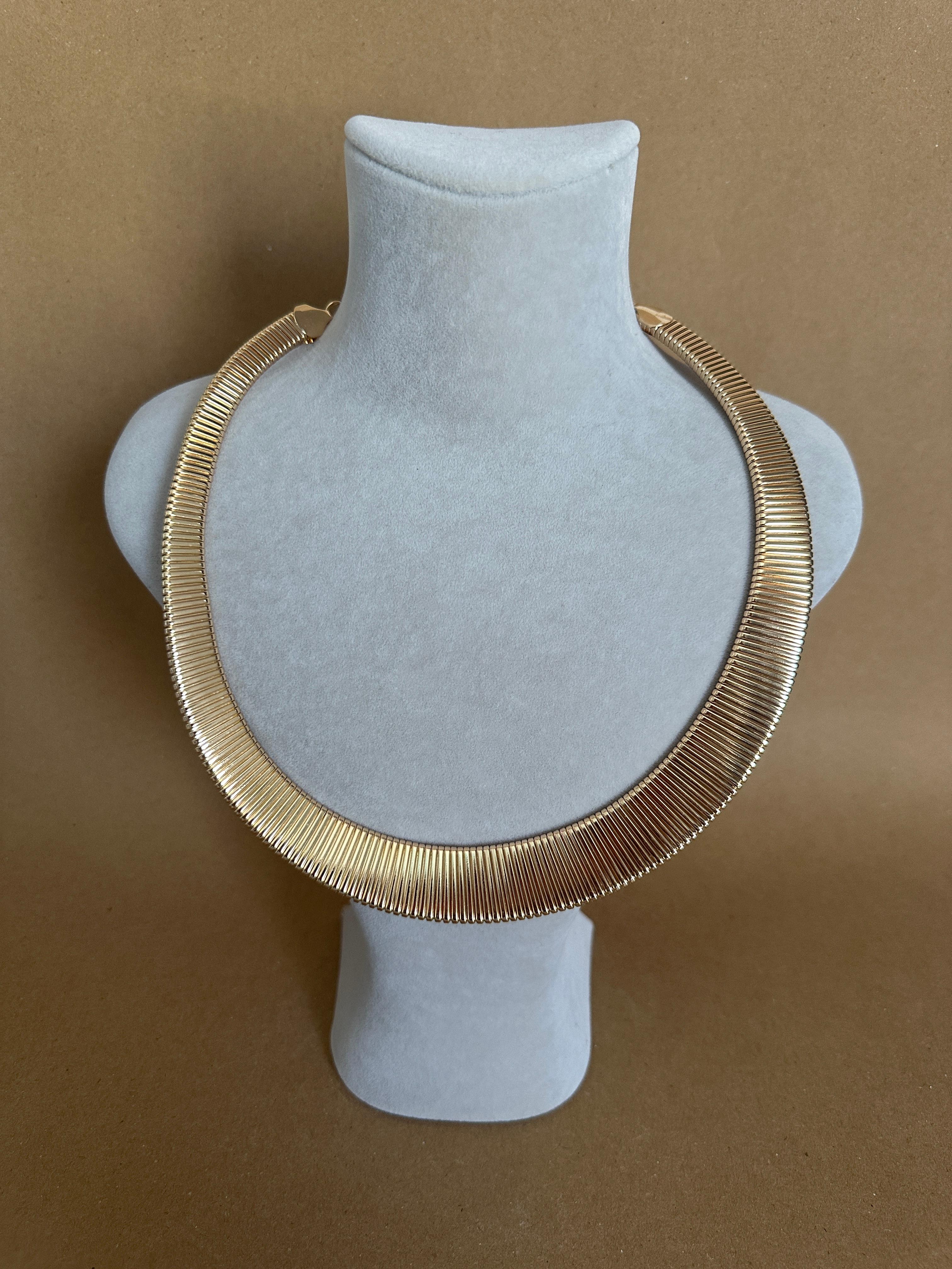 Yassı Gold Kolye