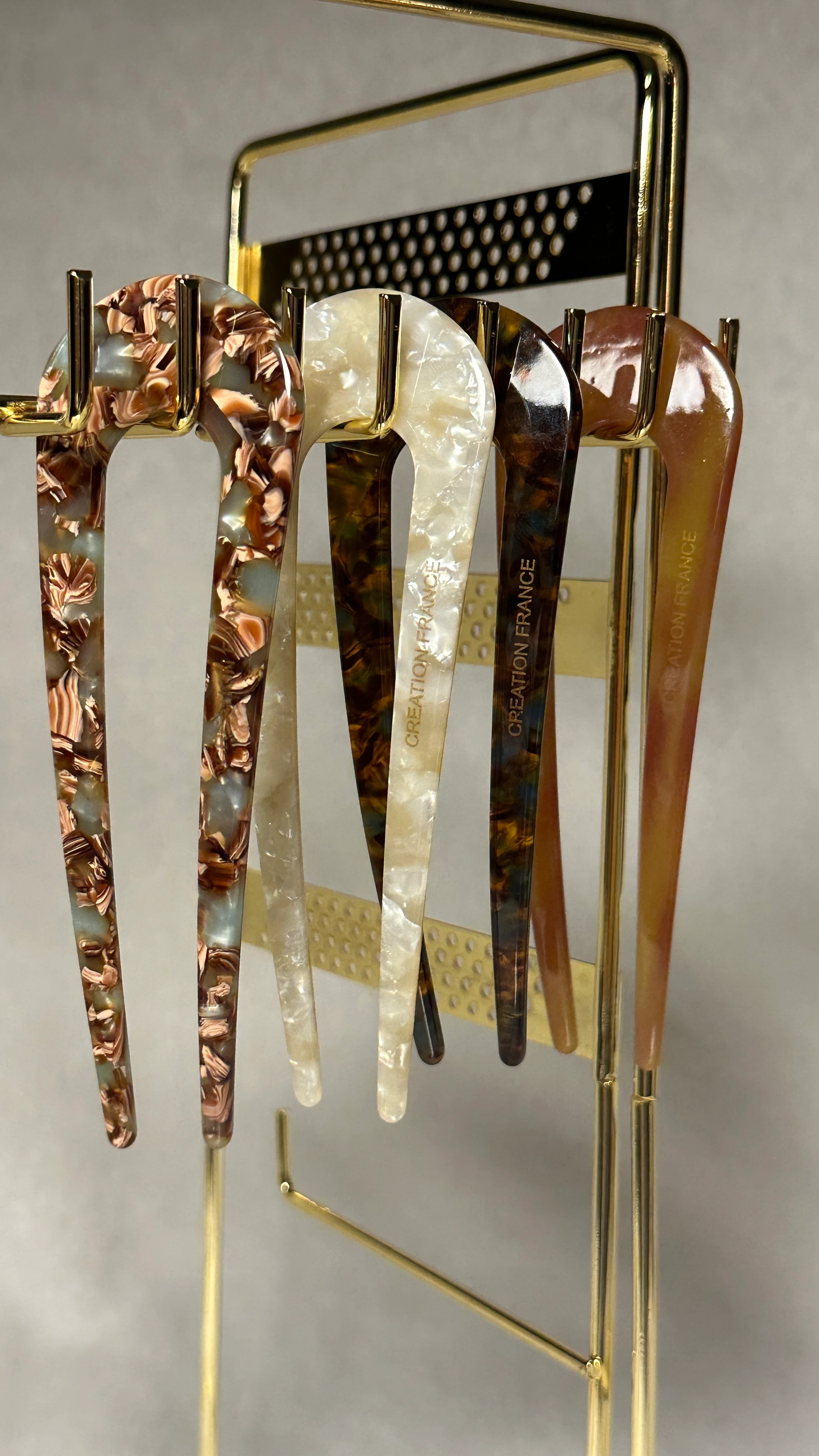 Çatal İnci Fransız Saç Tokası