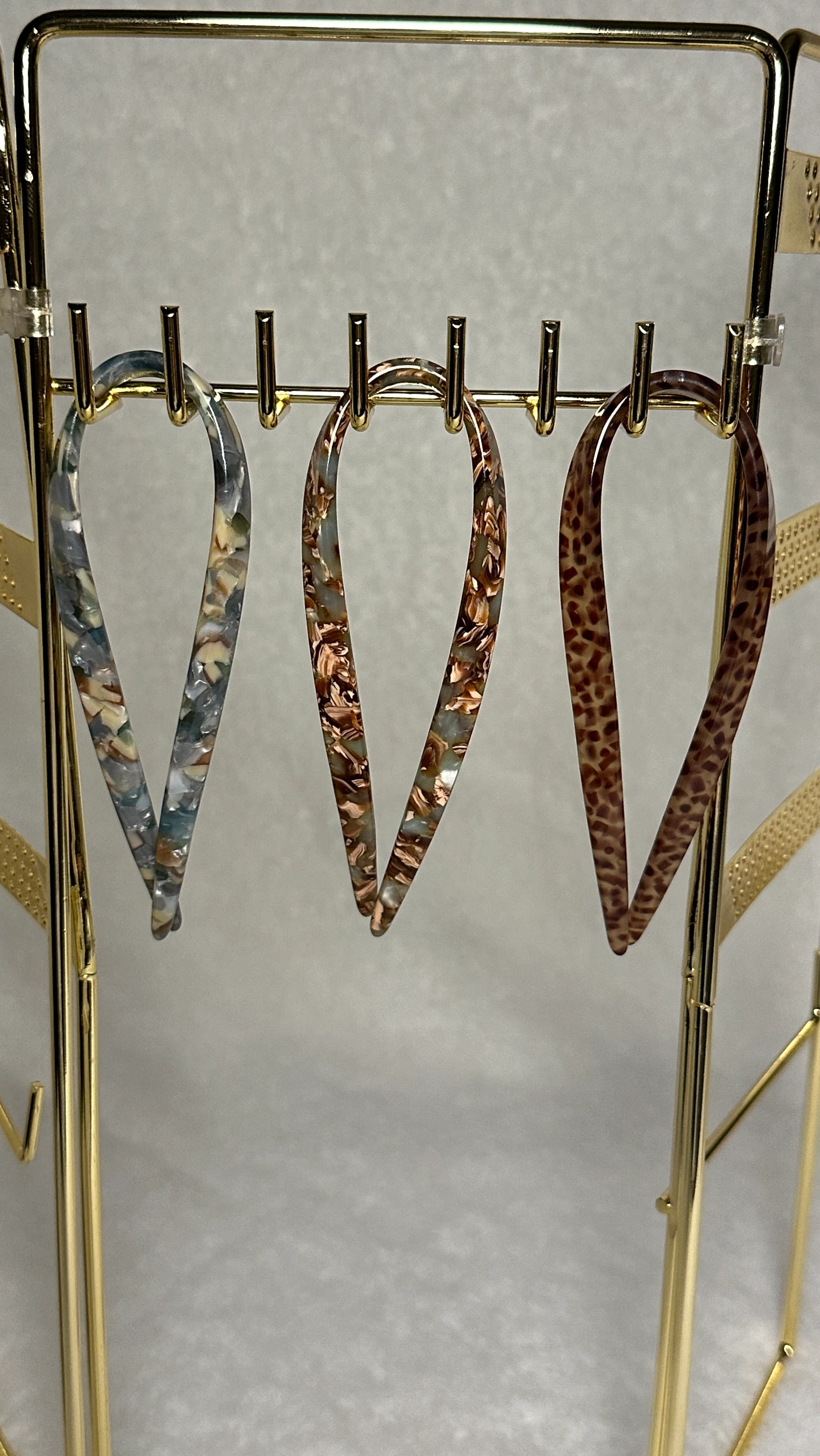 Oval Okyanus Fransız Saç Tokası