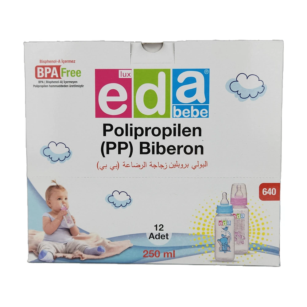 Eda Biberon 250 ml *12Ad