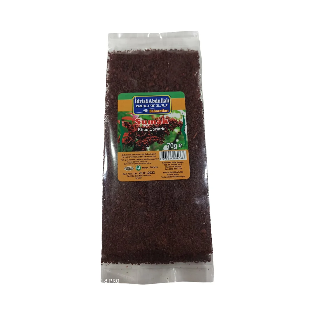 Mutlu Baharat Sumak 70Gr