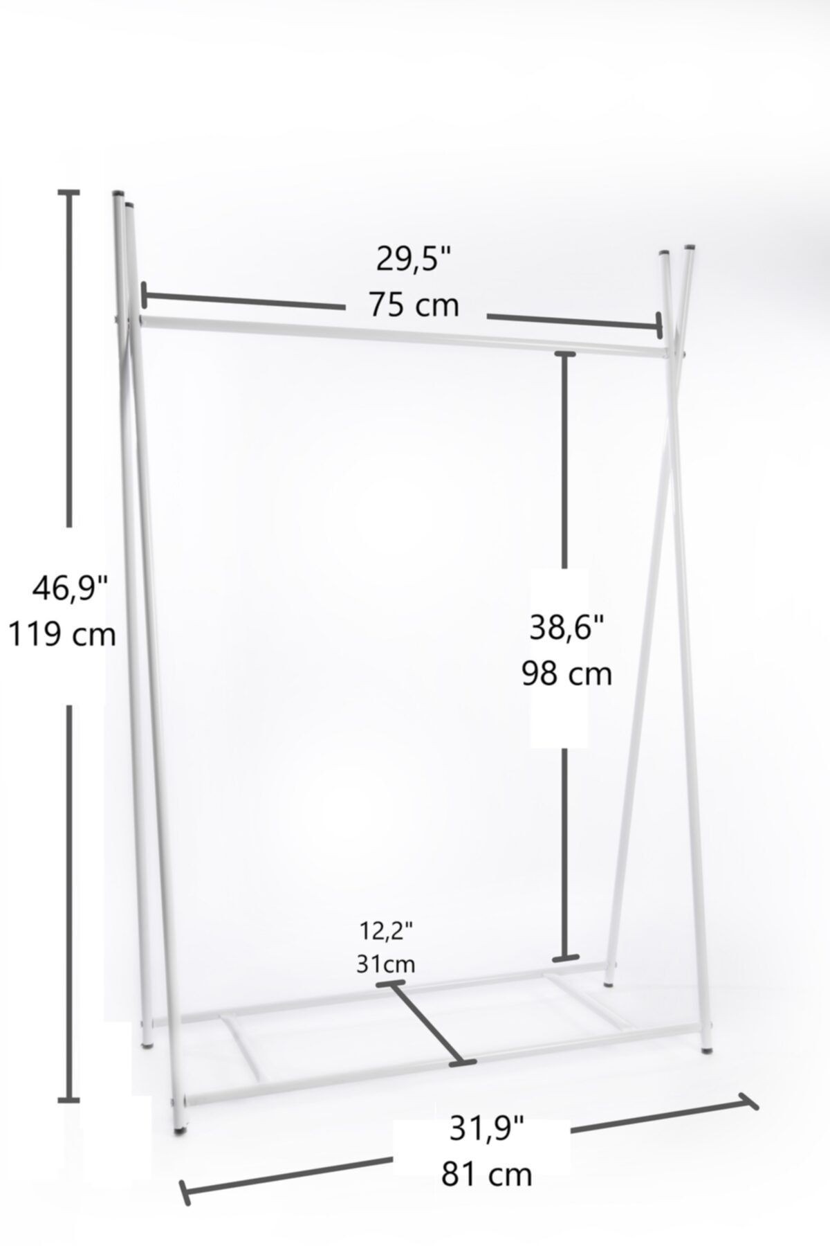 Yerli Model Ayaklı Askılık