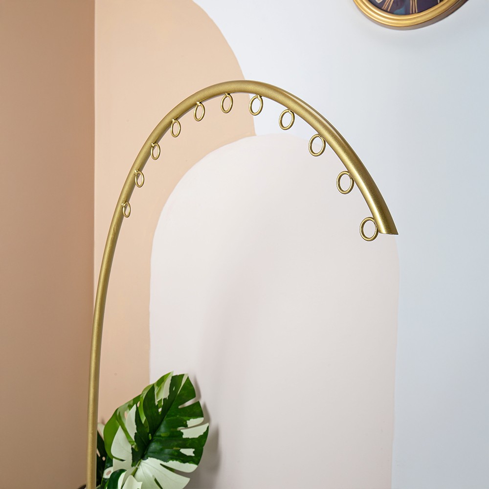 Medusa Gold Metal Ayaklı Askılık