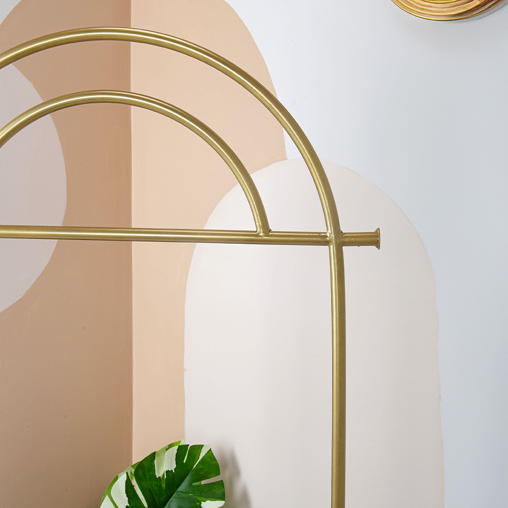 Hermes Gold Metal Ayaklı Askılık
