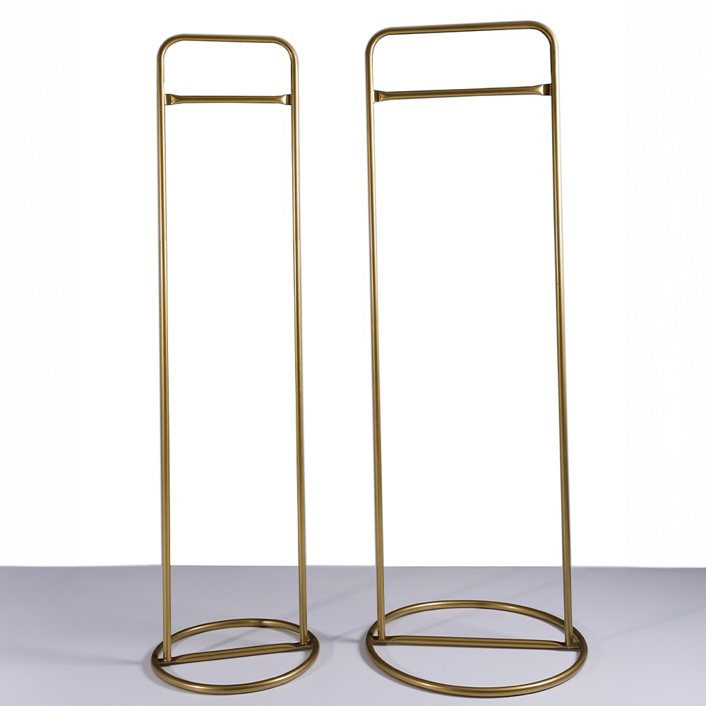 Oba İkili Gold Metal Ayaklı Askılık