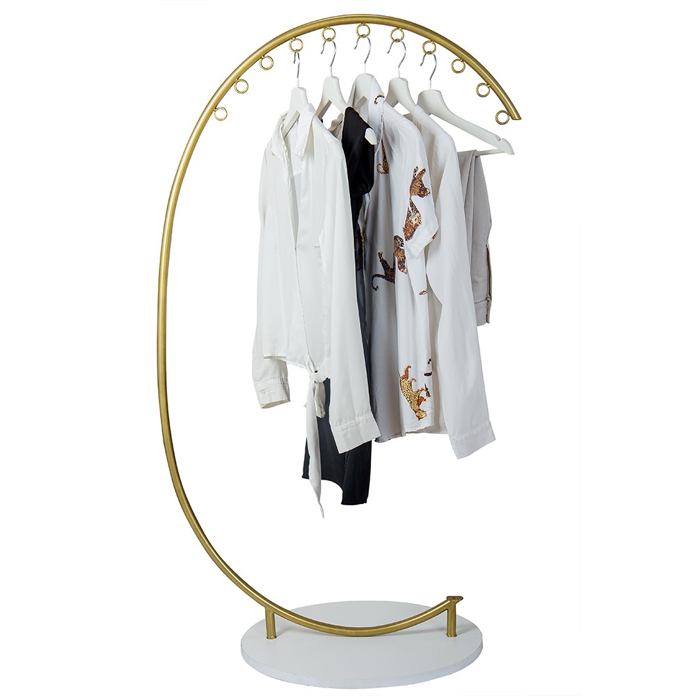 Medusa Gold Metal Ayaklı Askılık
