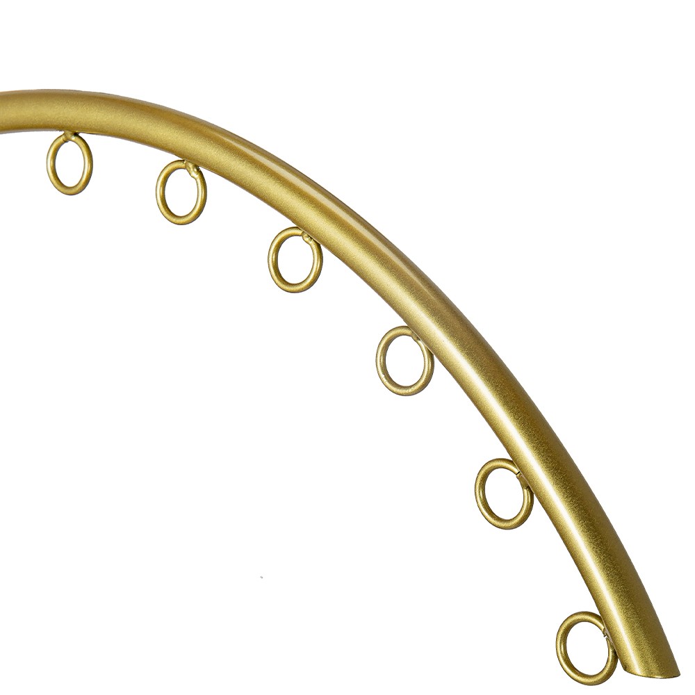 Medusa Gold Metal Ayaklı Askılık