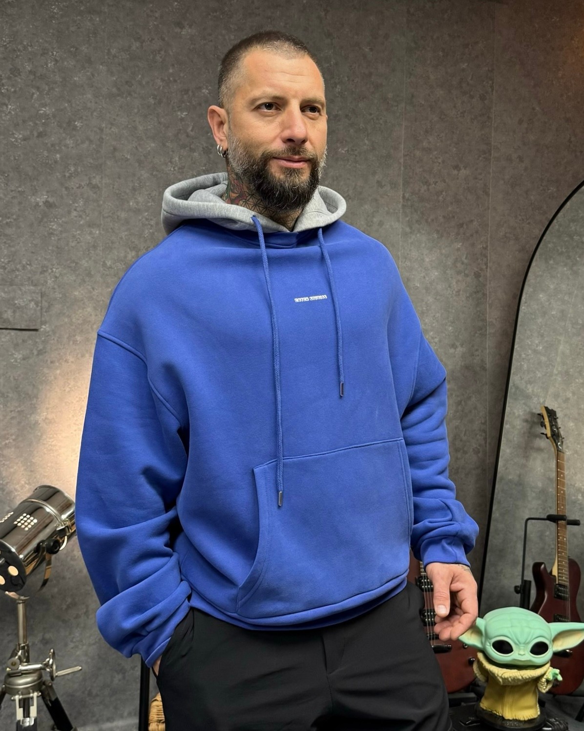 OVERSIZE KAPÜŞONLU SWEATSHIRT
