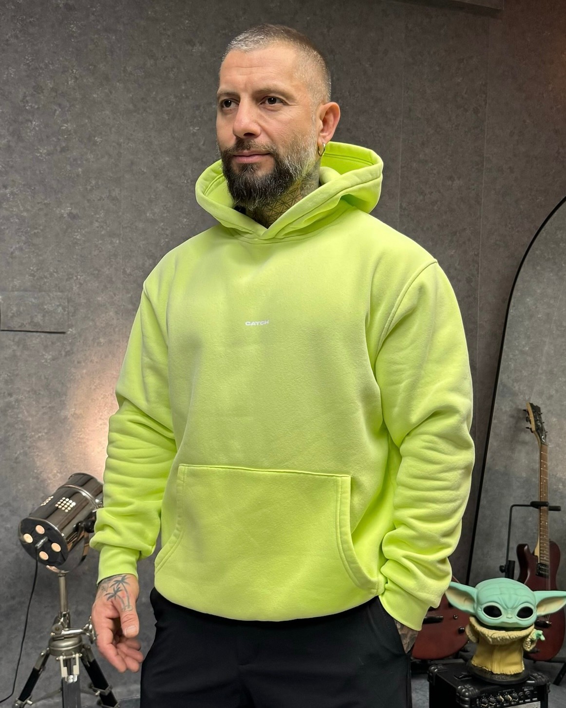 YIKAMALI SWEATSHIRT KAPŞONLU 