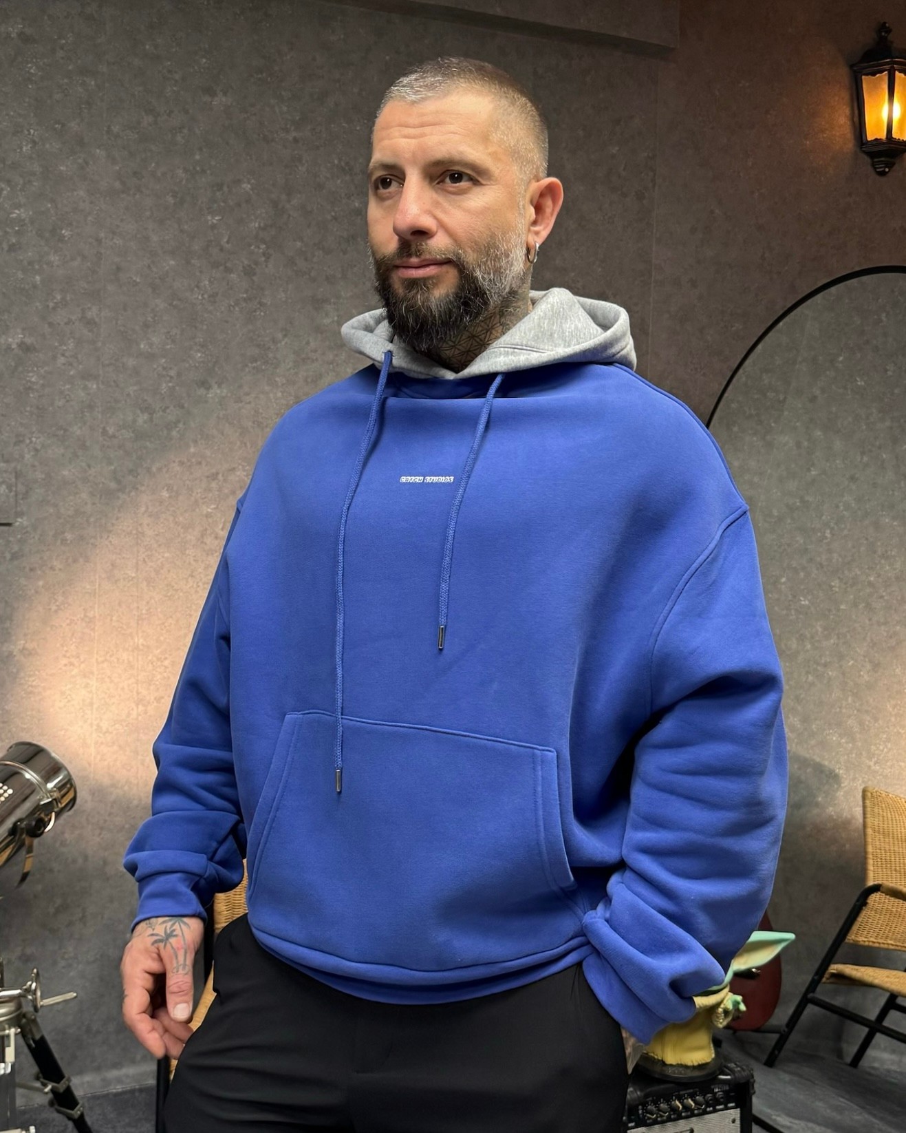OVERSIZE KAPÜŞONLU SWEATSHIRT