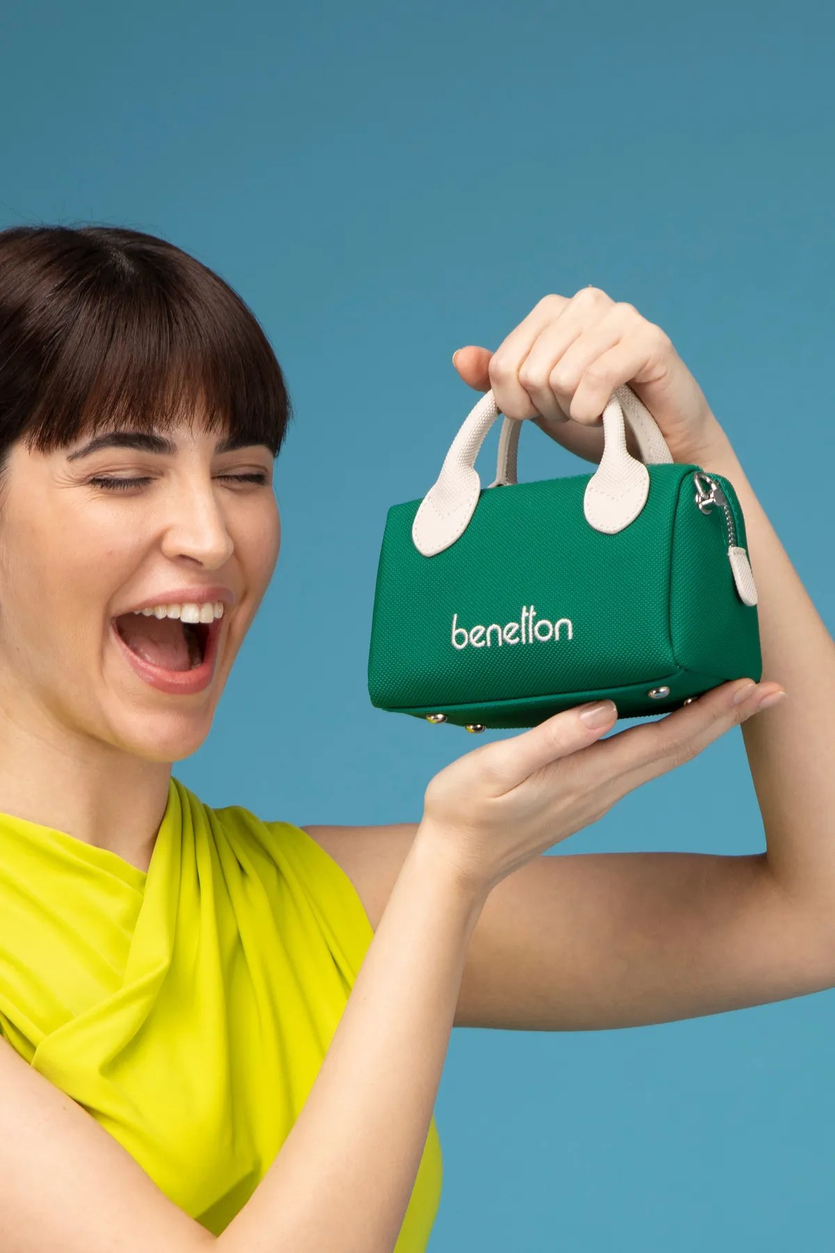 BENETTON 1593 KADIN ÇANTA - ZÜMRÜT