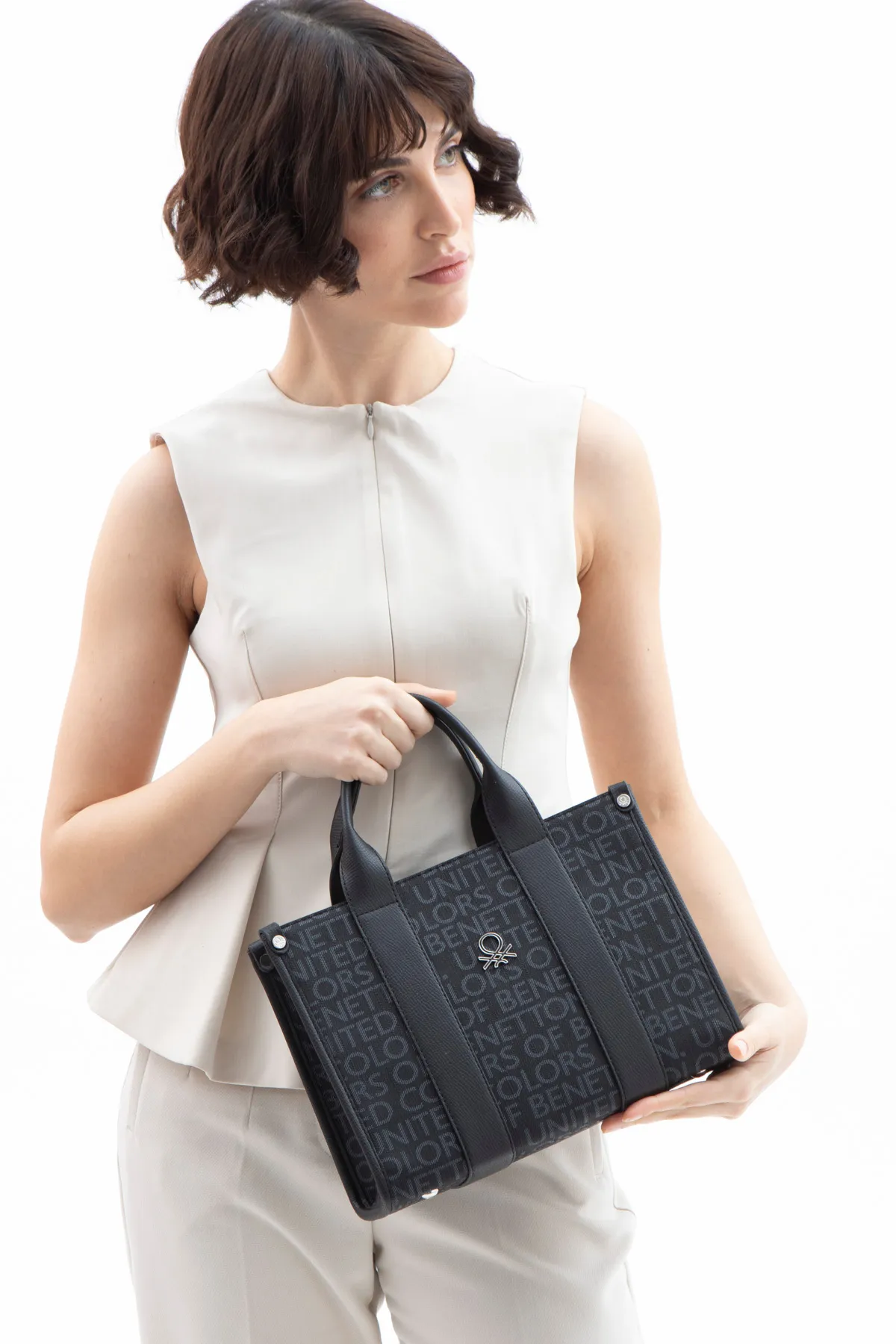 BENETTON 1596 KADIN ÇANTA - SİYAH