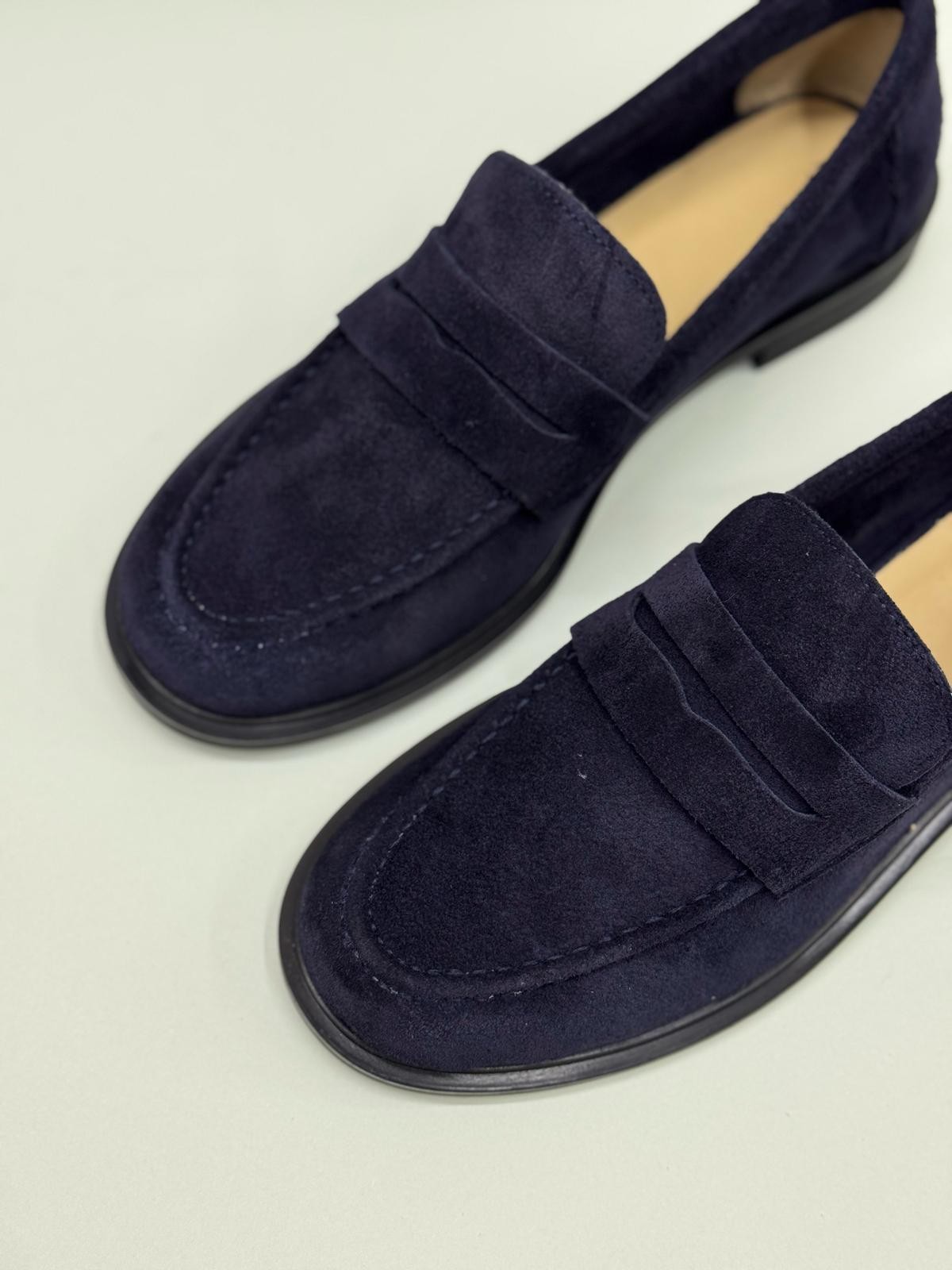 HEYBAGS 3013 GERÇEK DERİ LOAFER - LACİVERT