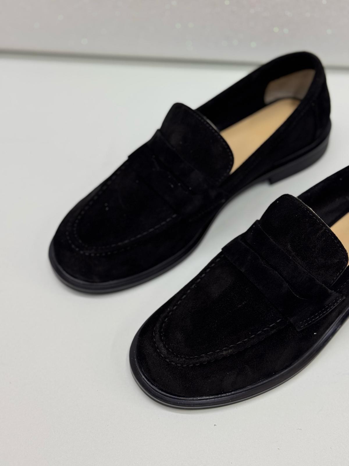 HEYBAGS 3013 GERÇEK DERİ LOAFER - SİYAH