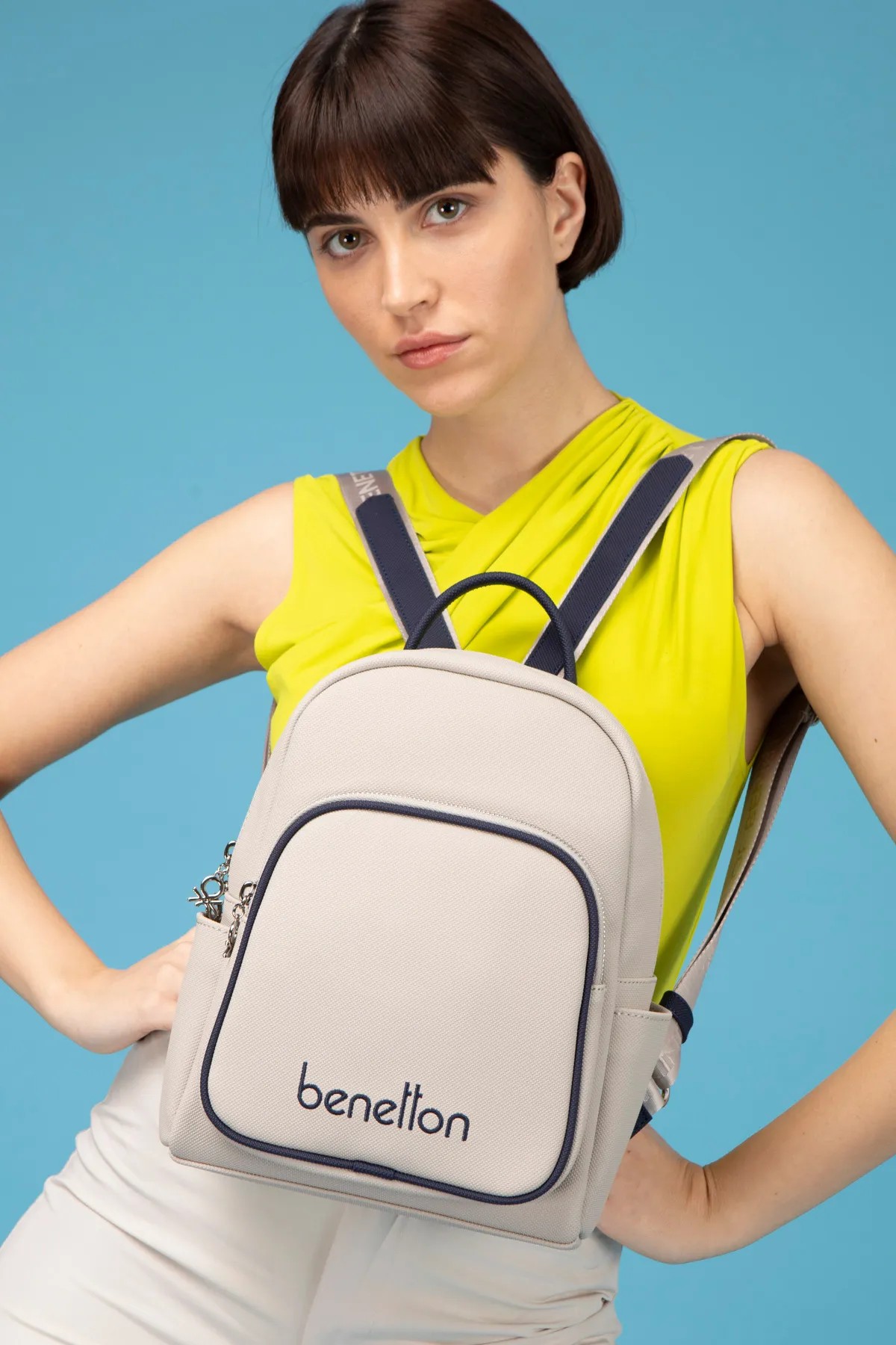 BENETTON 1605 SIRT ÇANTASI - TAŞ LACİ