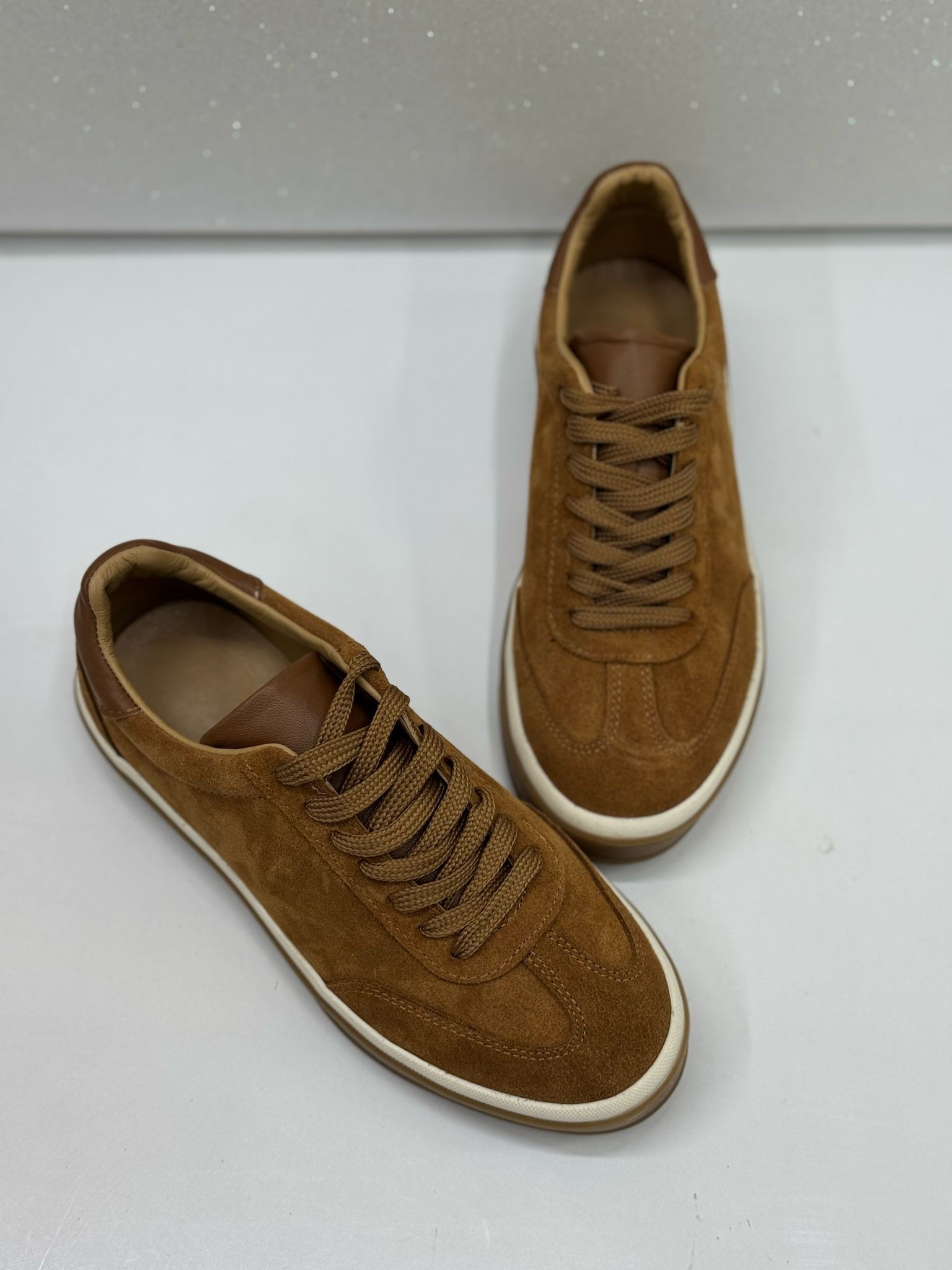 HEYBAGS 1905 DERİ SNEAKER - TABA