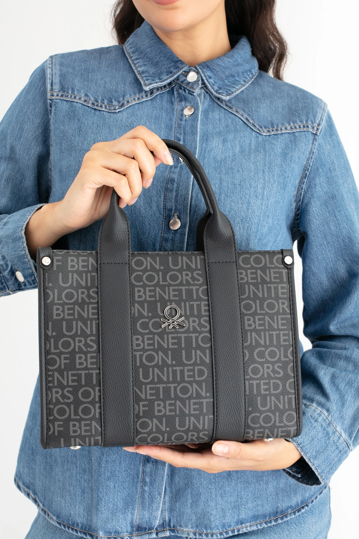 BENETTON 1640 KADIN ÇANTA - SİYAH