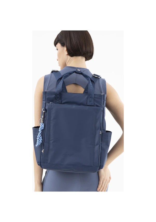 BENETTON 1578 KLEIN SIRT ÇANTASI - LACİVERT