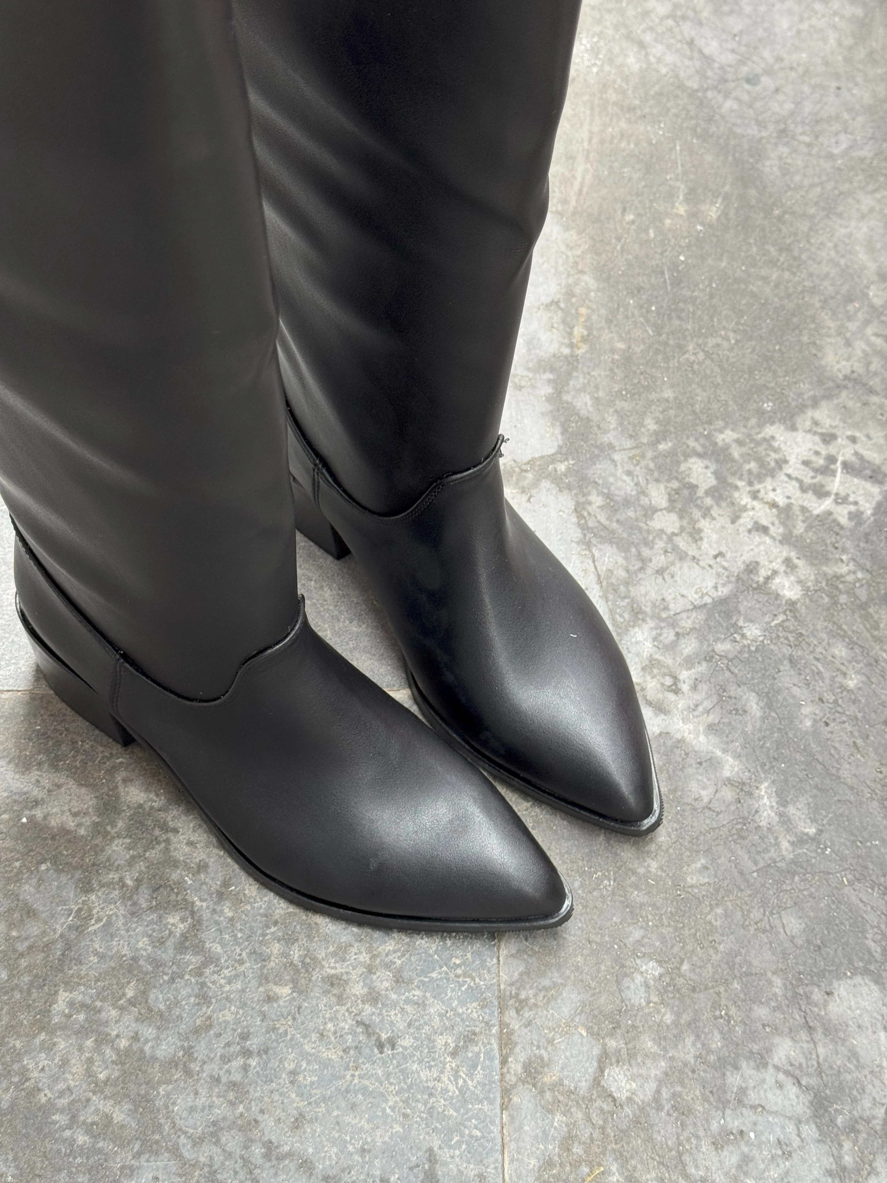 HEYBAGS 117 SİYAH ÇİZME